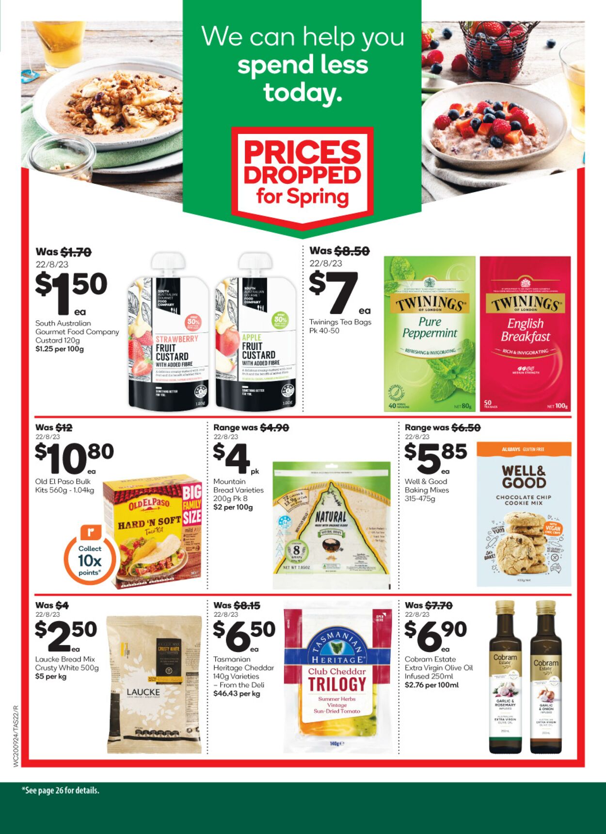 Catalogue Woolworths 20.09.2023 - 26.09.2023