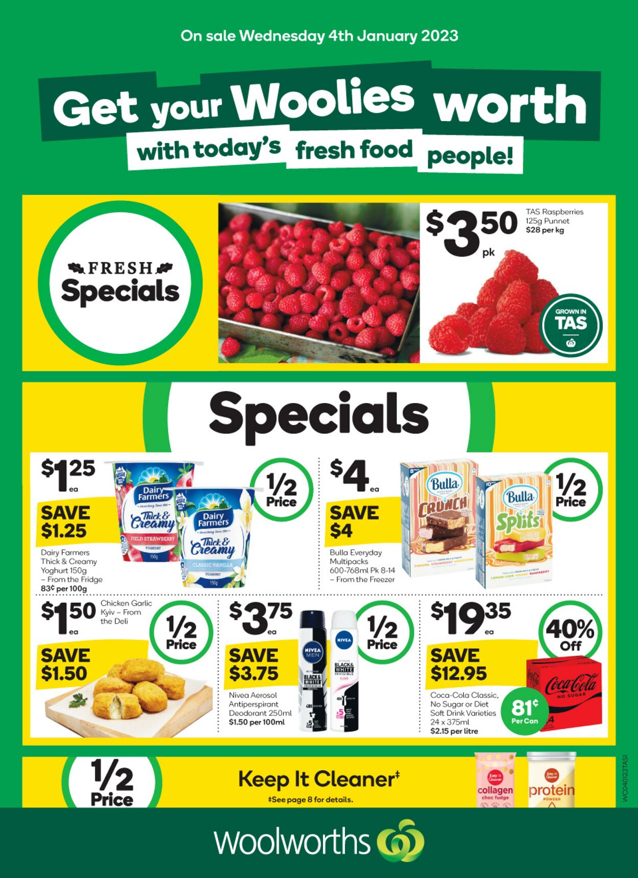 Catalogue Woolworths 04.01.2023 - 10.01.2023