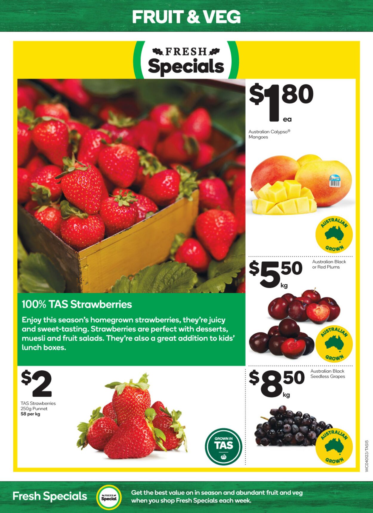 Catalogue Woolworths 04.01.2023 - 10.01.2023