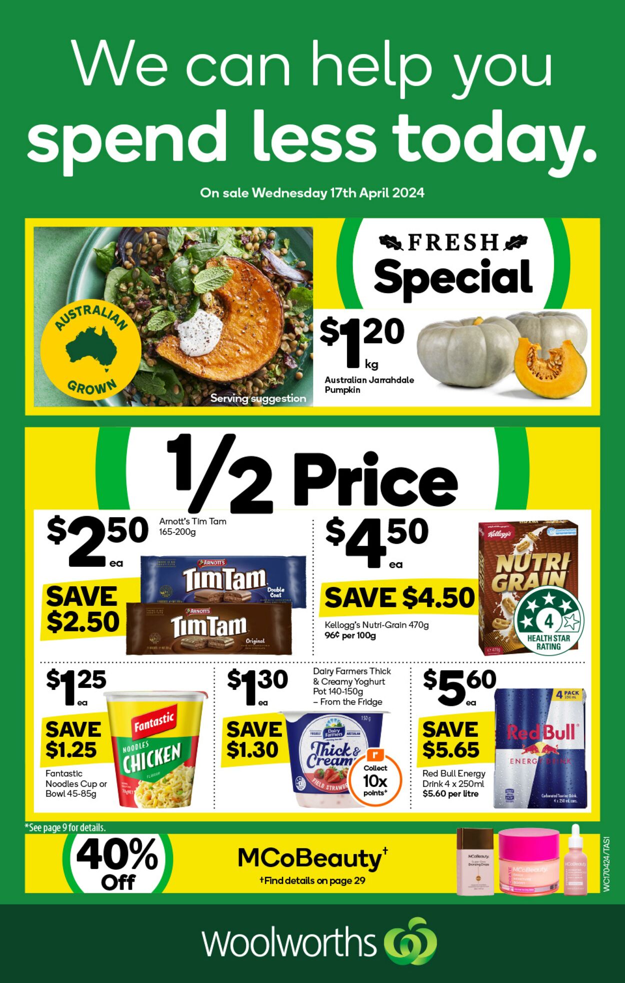 Catalogue Woolworths - Weekly Specials Catalogue TAS 17 Apr, 2024 - 23 Apr, 2024