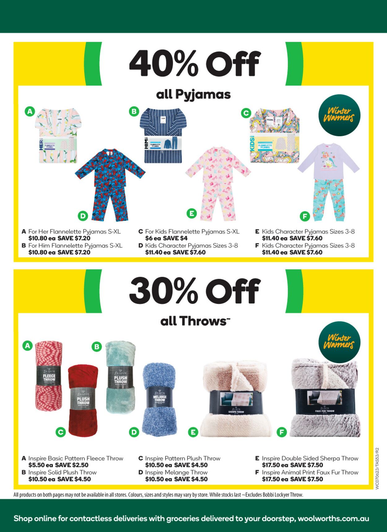 Catalogue Woolworths 07.06.2023 - 13.06.2023