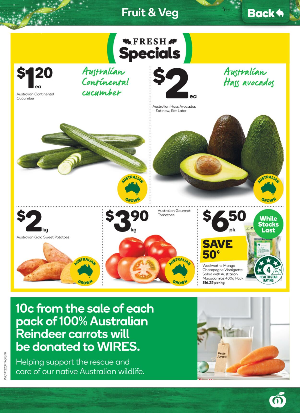 Catalogue Woolworths 14.12.2022 - 20.12.2022