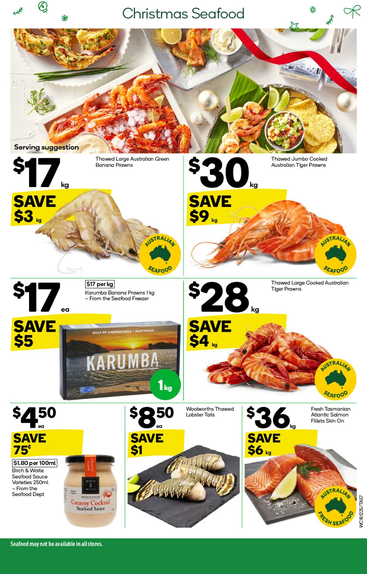 Catalogue Woolworths 18.12.2024 - 24.12.2024