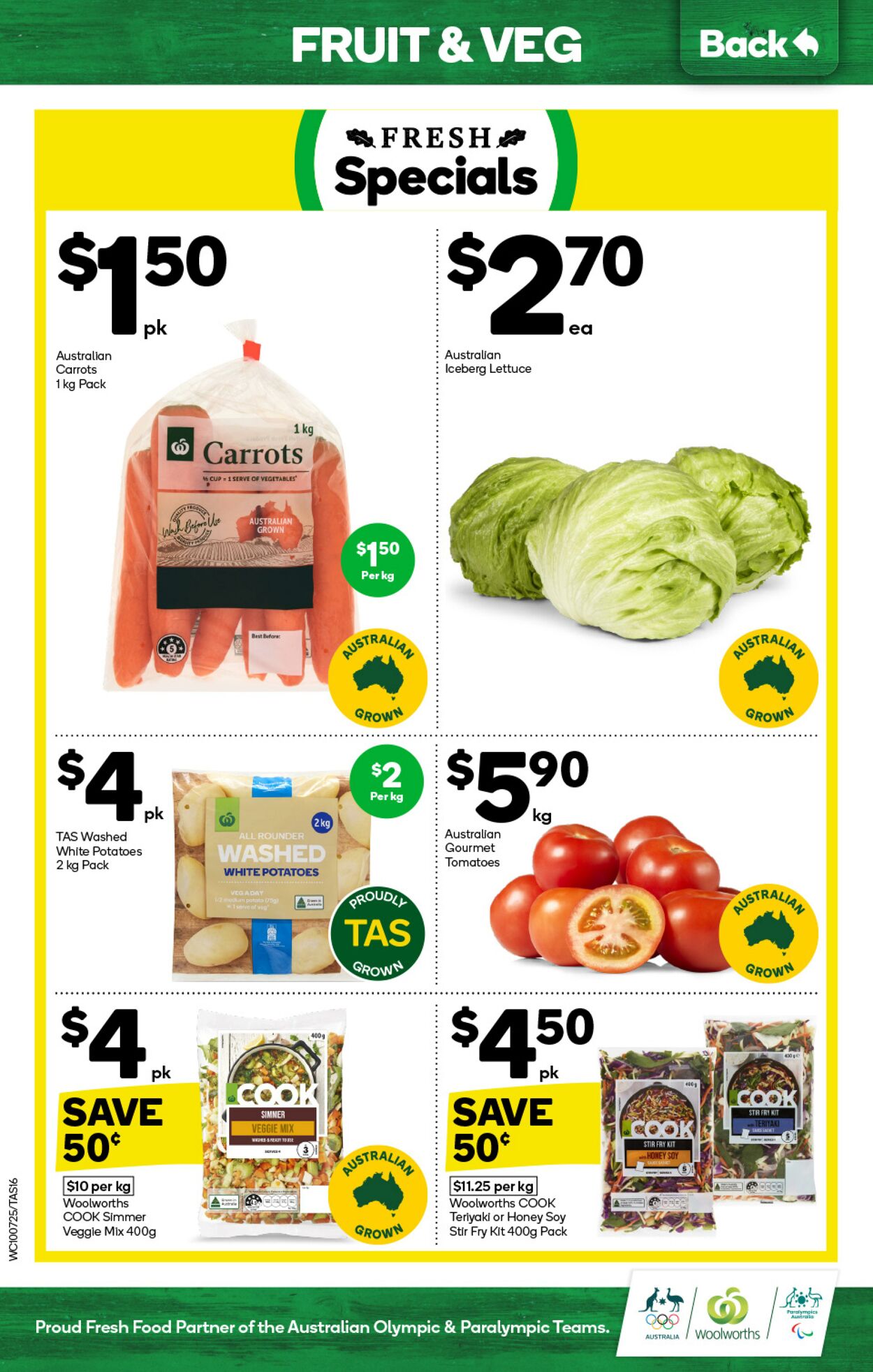 Catalogue Woolworths 10.07.2024 - 16.07.2024