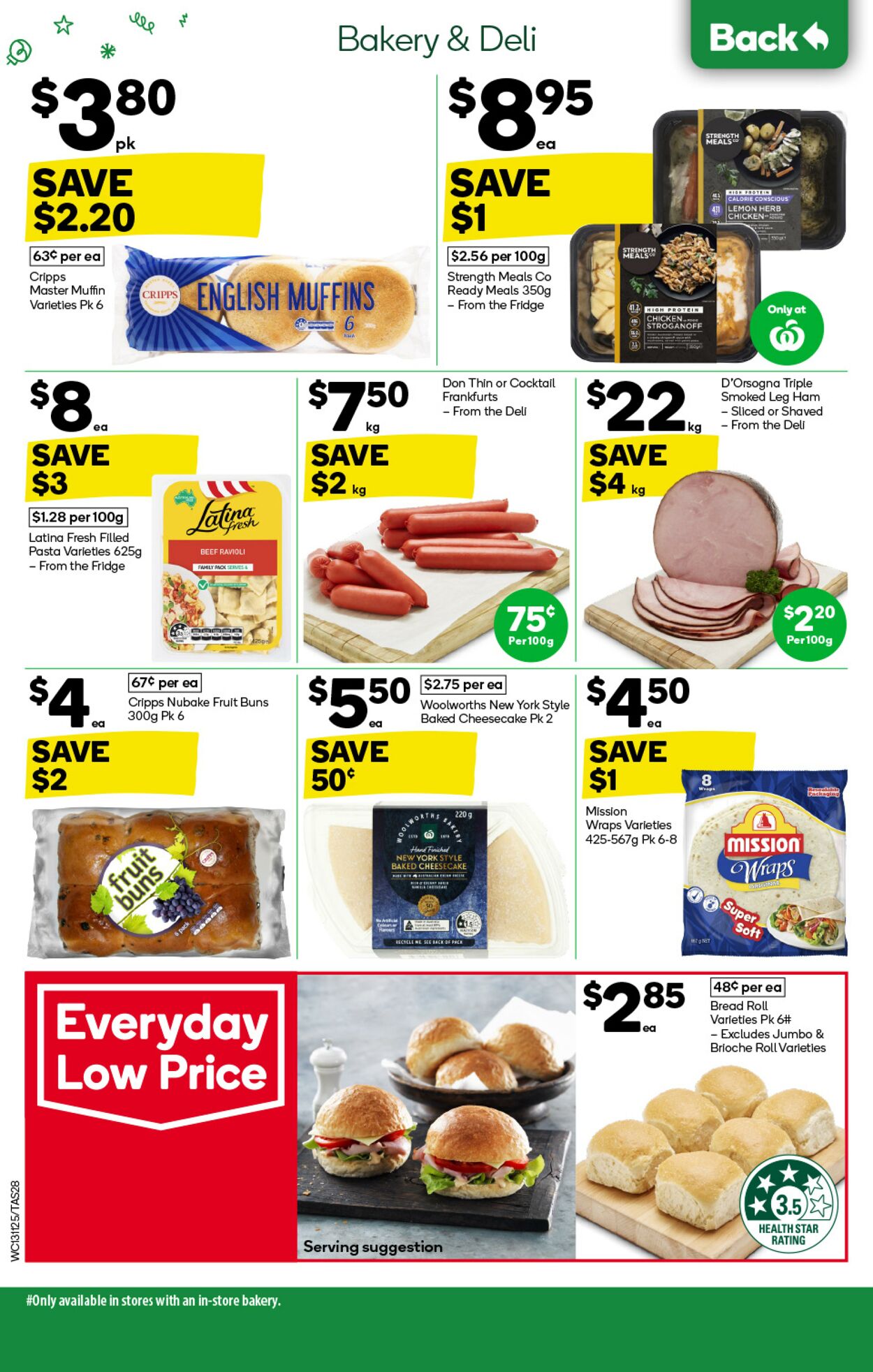 Catalogue Woolworths 13.11.2024 - 19.11.2024