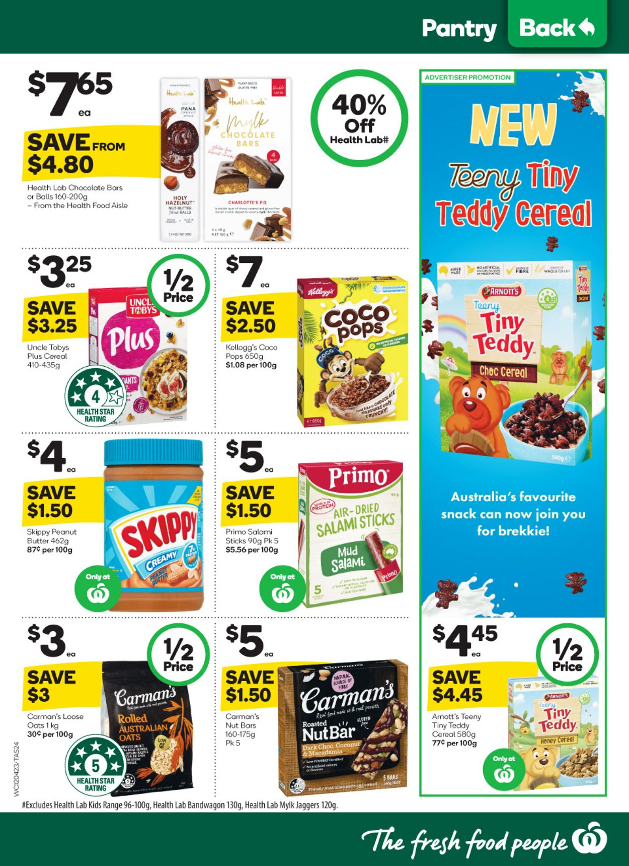 Catalogue Woolworths 12.04.2023 - 18.04.2023