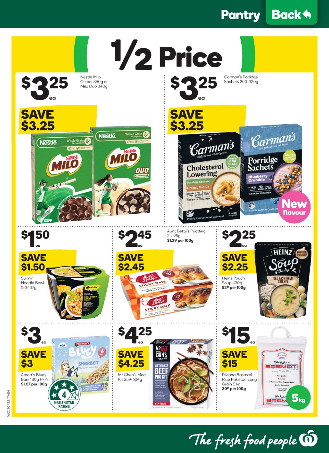 Catalogue Woolworths 12.04.2023 - 18.04.2023