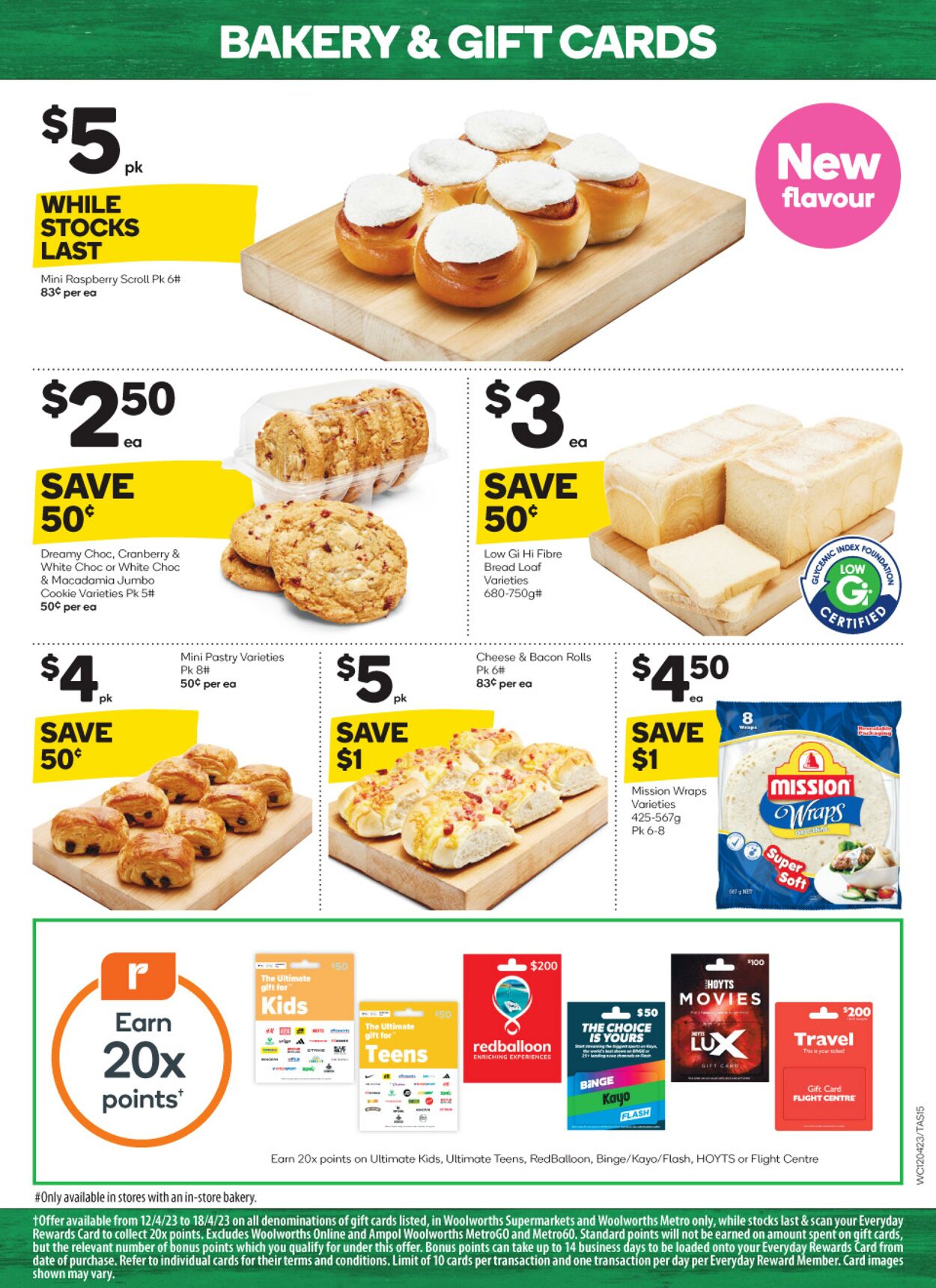 Catalogue Woolworths 12.04.2023 - 18.04.2023