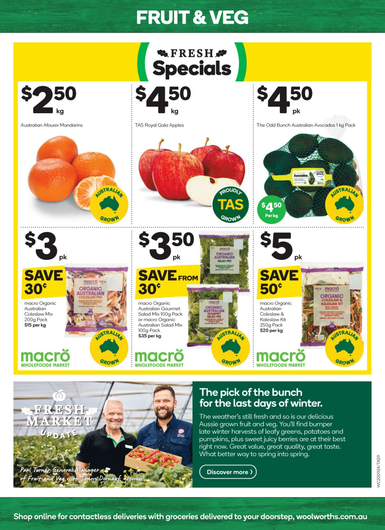 Catalogue Woolworths 20.09.2023 - 26.09.2023