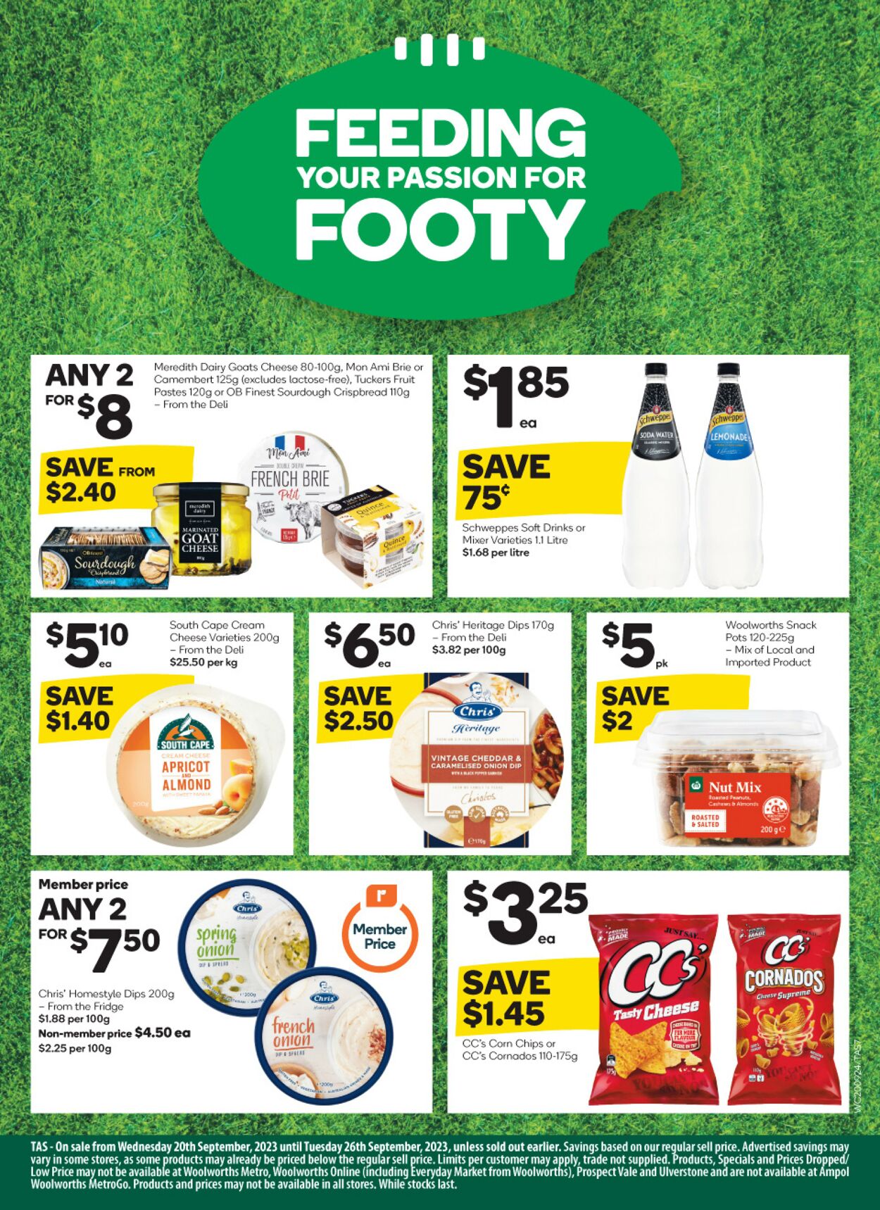 Catalogue Woolworths 20.09.2023 - 26.09.2023