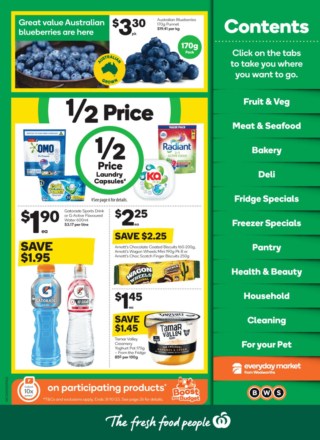 Catalogue Woolworths 20.09.2023 - 26.09.2023