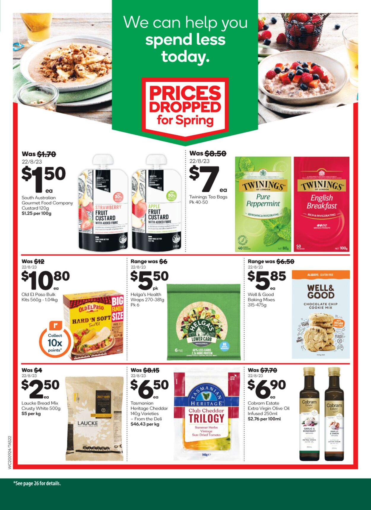 Catalogue Woolworths 20.09.2023 - 26.09.2023