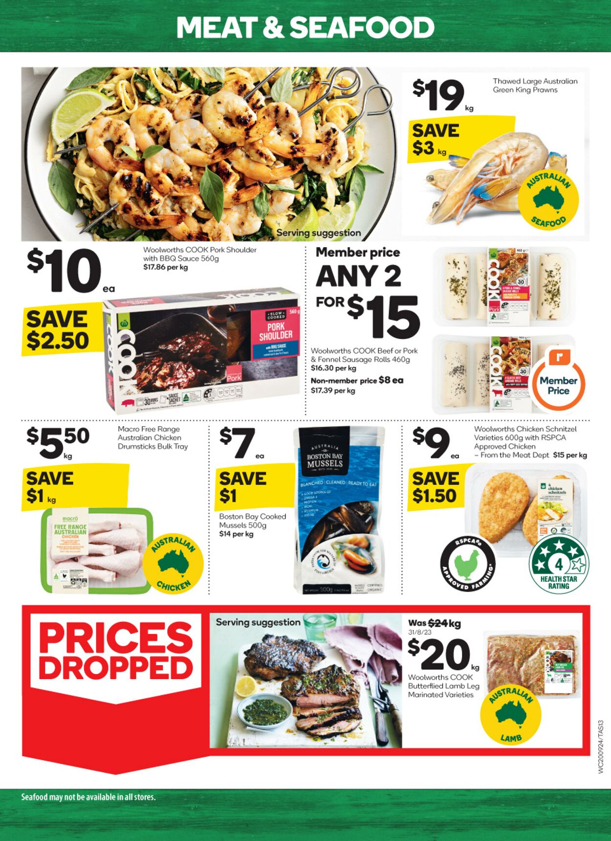 Catalogue Woolworths 20.09.2023 - 26.09.2023