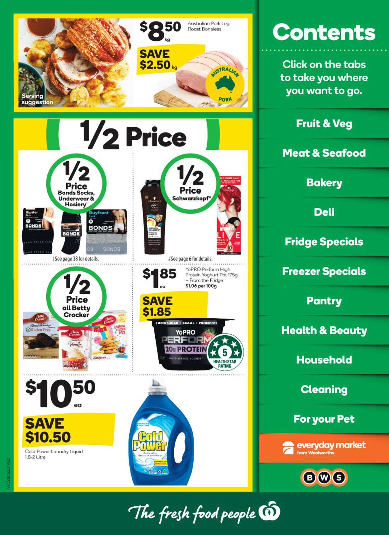 Catalogue Woolworths 28.06.2023 - 04.07.2023