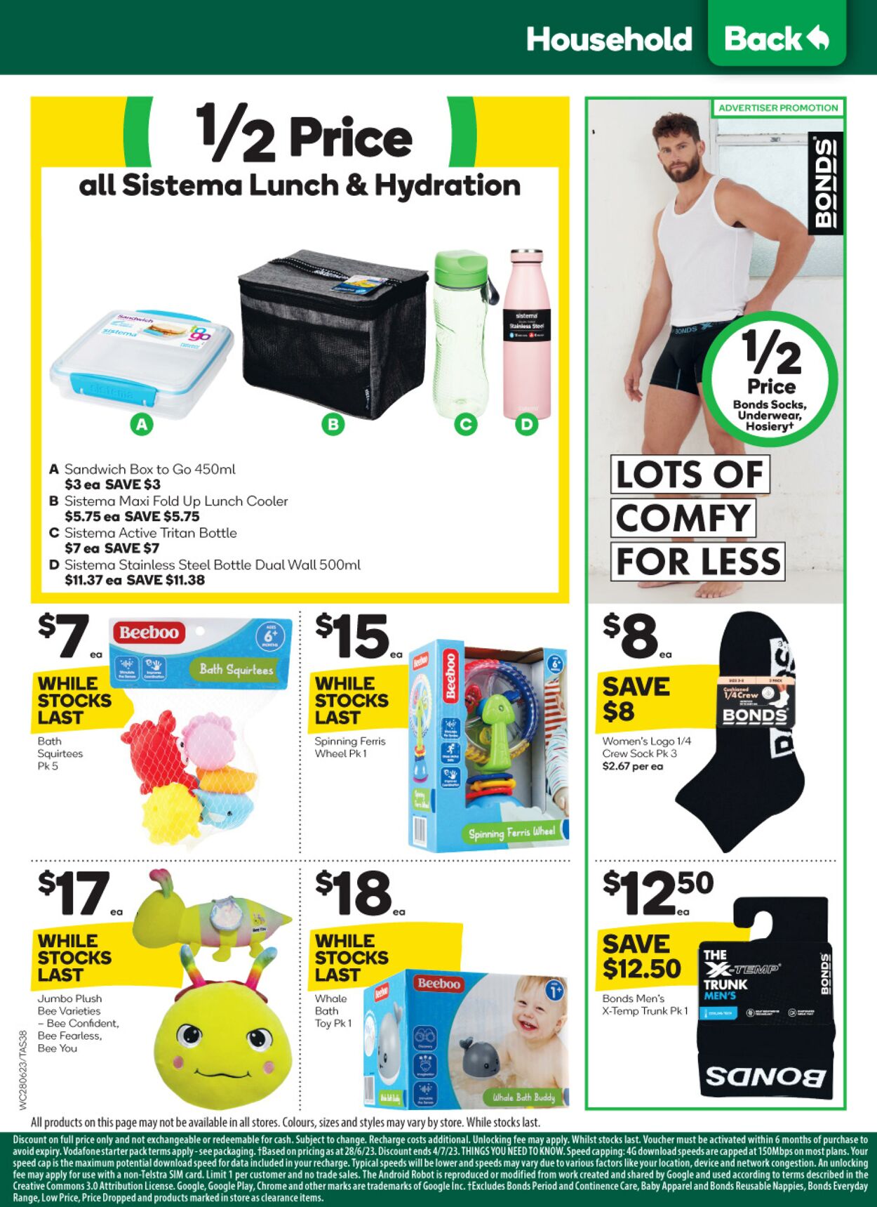 Catalogue Woolworths 28.06.2023 - 04.07.2023