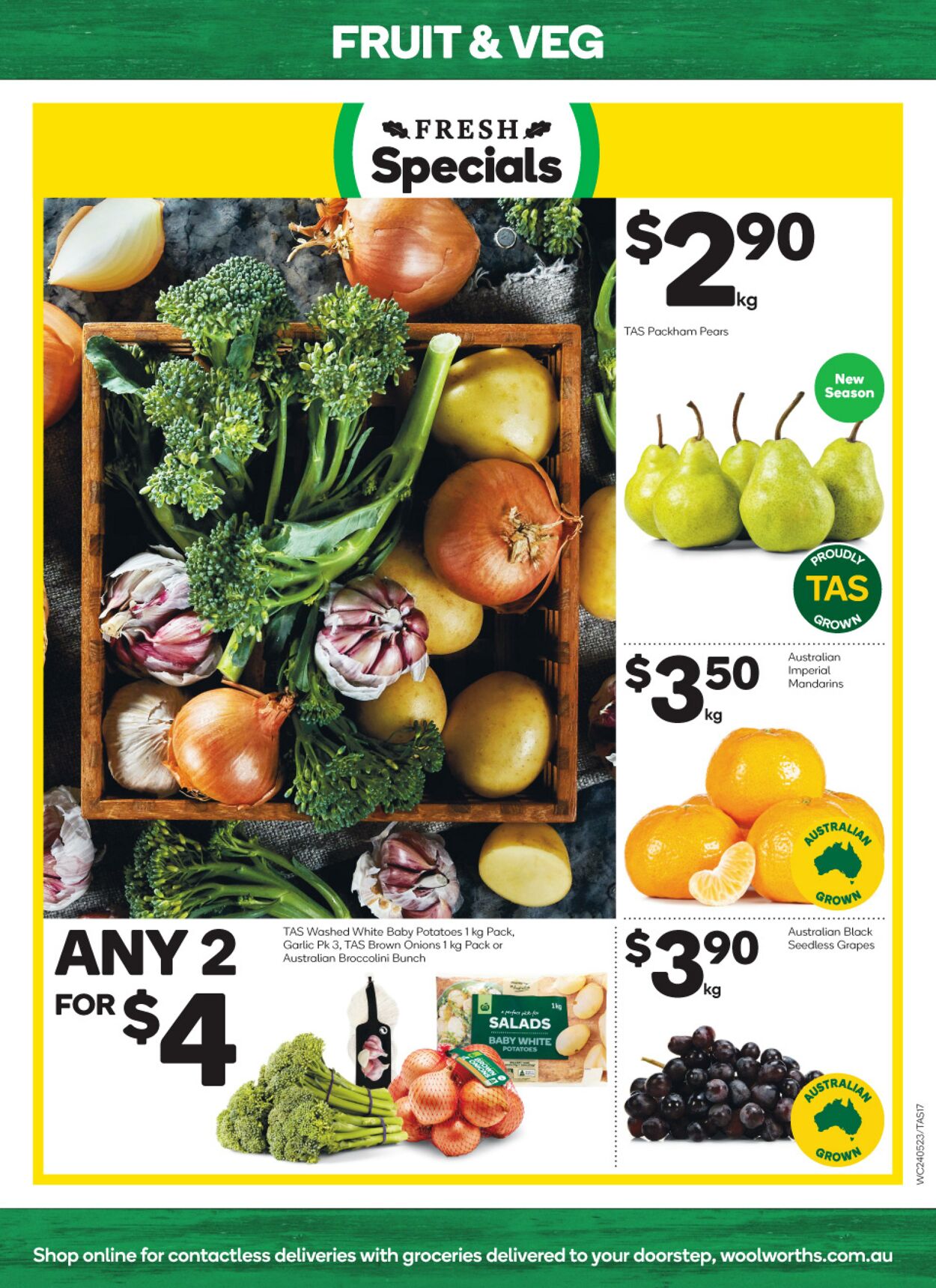 Catalogue Woolworths 24.05.2023 - 30.05.2023