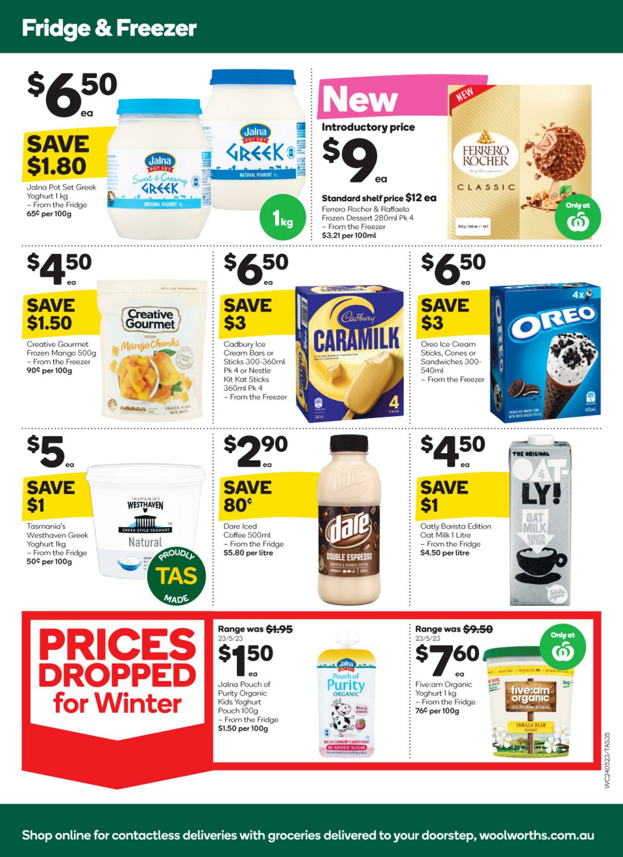 Catalogue Woolworths 24.05.2023 - 30.05.2023