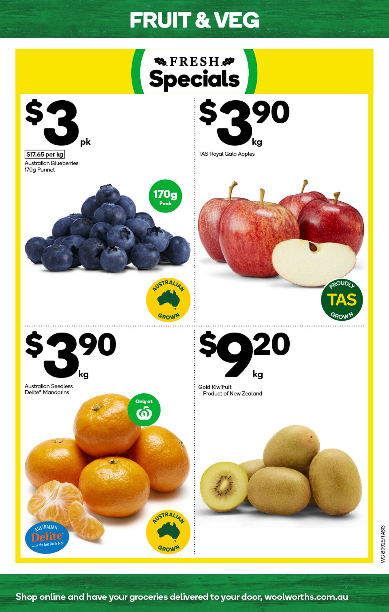 Catalogue Woolworths 18.09.2024 - 24.09.2024