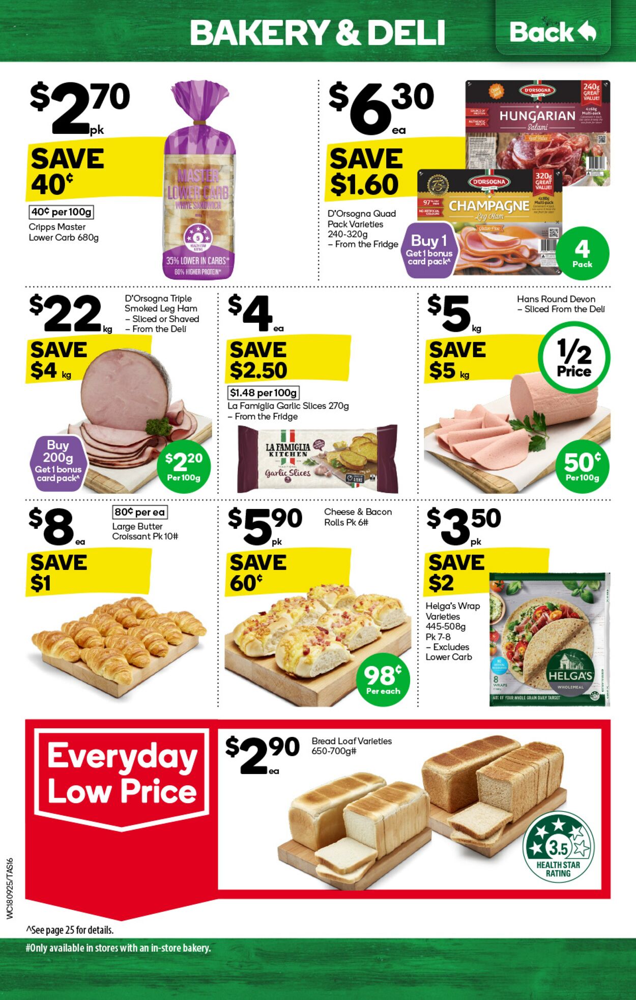 Catalogue Woolworths 18.09.2024 - 24.09.2024