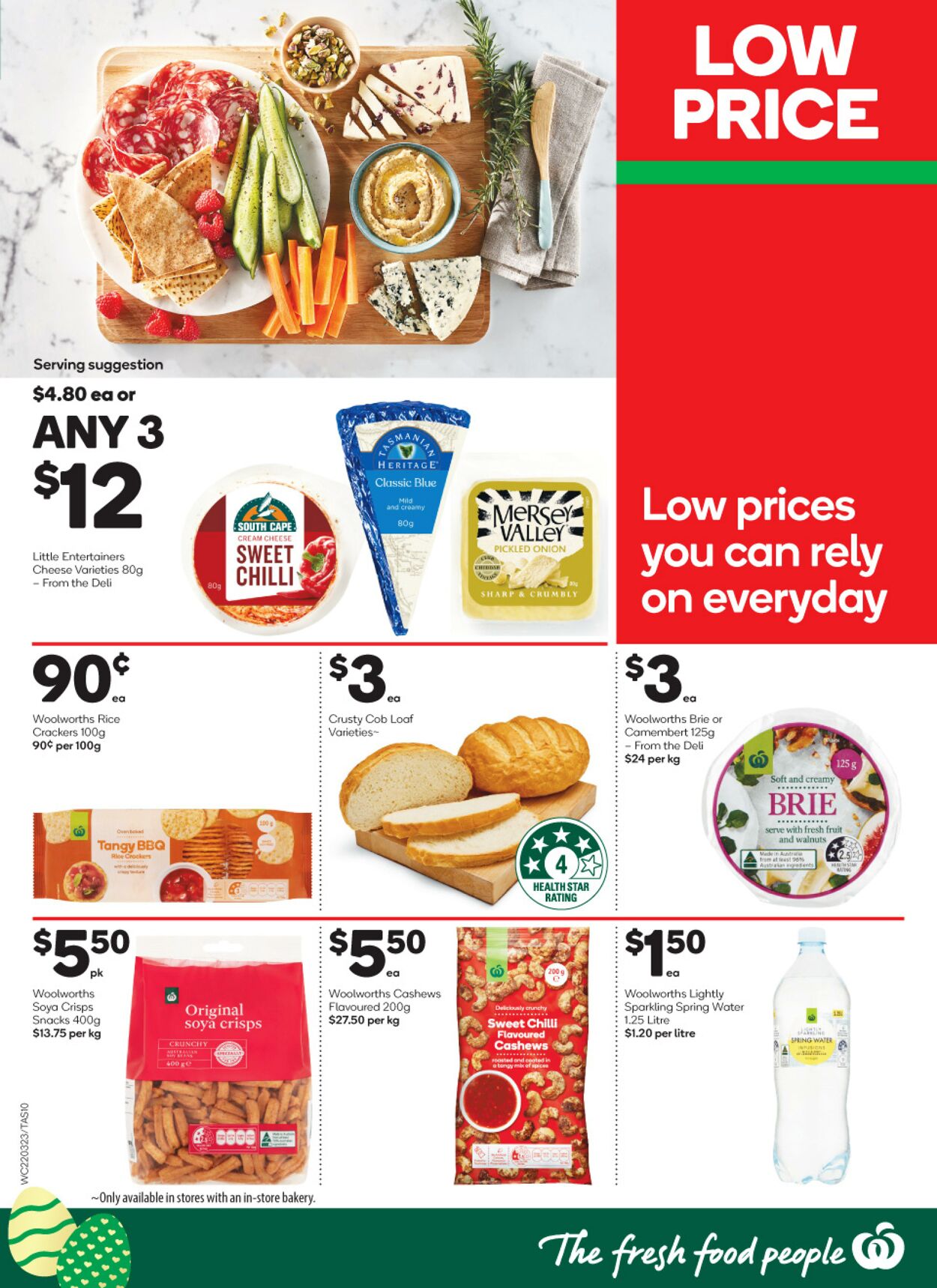 Catalogue Woolworths 22.03.2023 - 28.03.2023