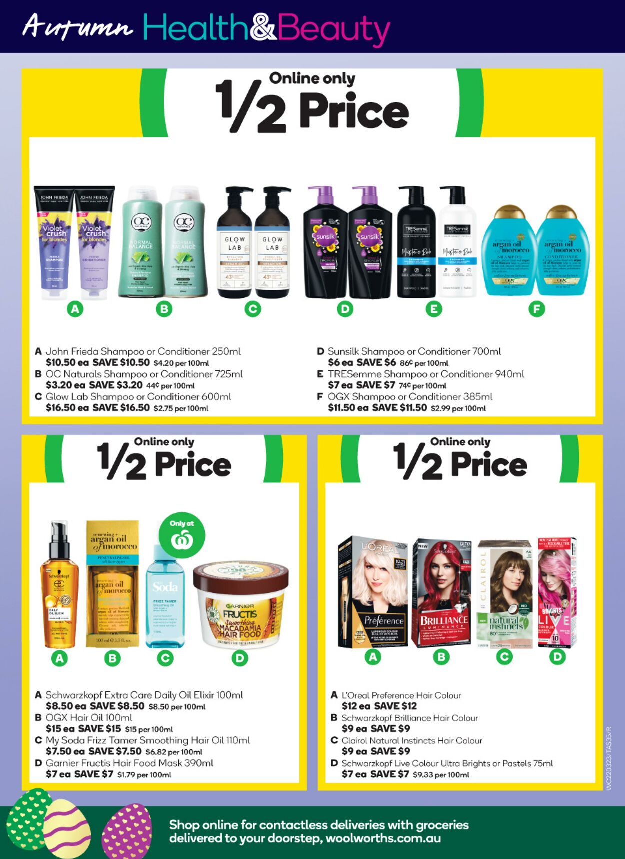 Catalogue Woolworths 22.03.2023 - 28.03.2023