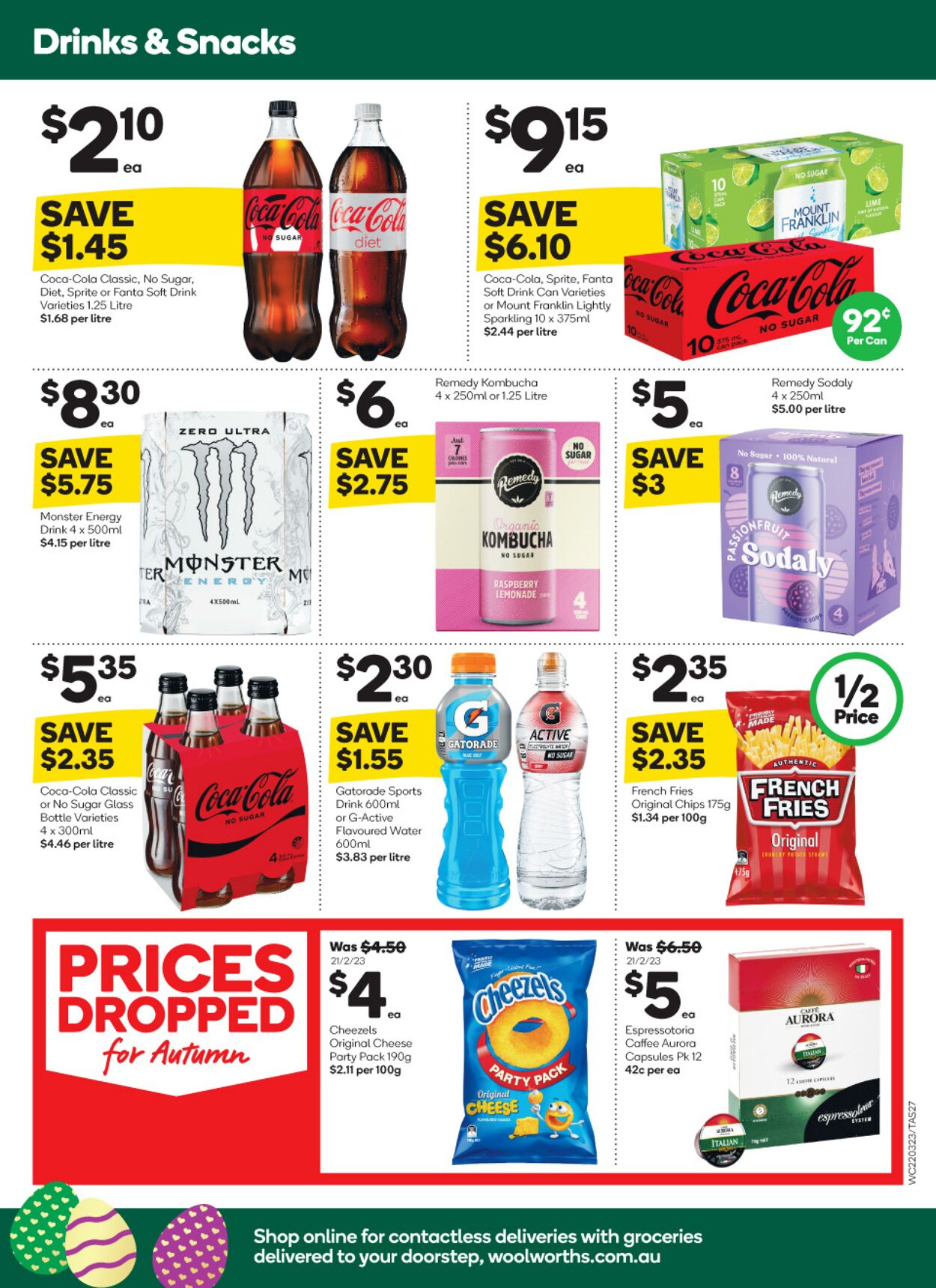 Catalogue Woolworths 22.03.2023 - 28.03.2023