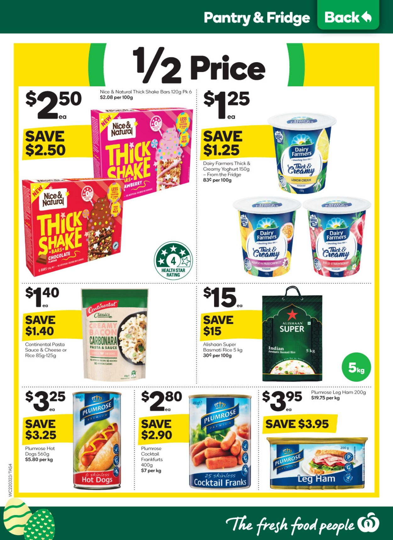 Catalogue Woolworths 22.03.2023 - 28.03.2023