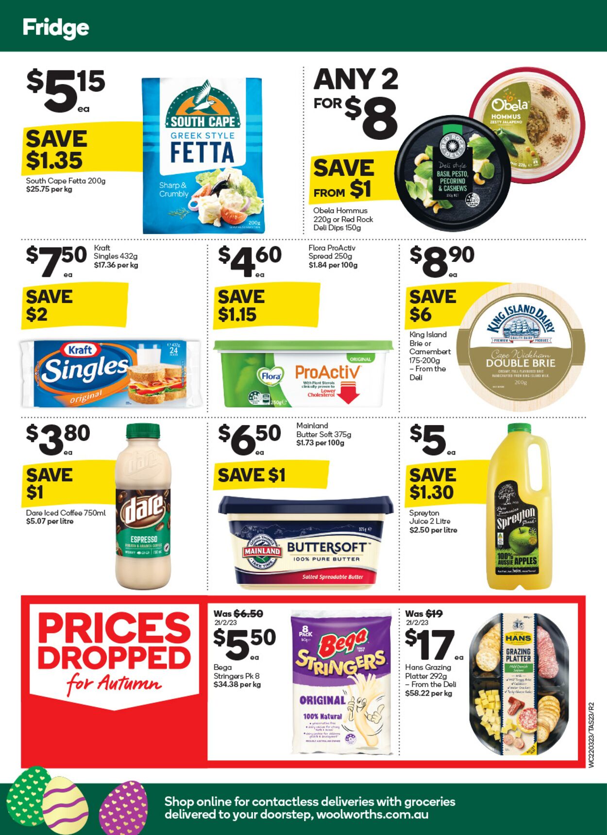 Catalogue Woolworths 22.03.2023 - 28.03.2023