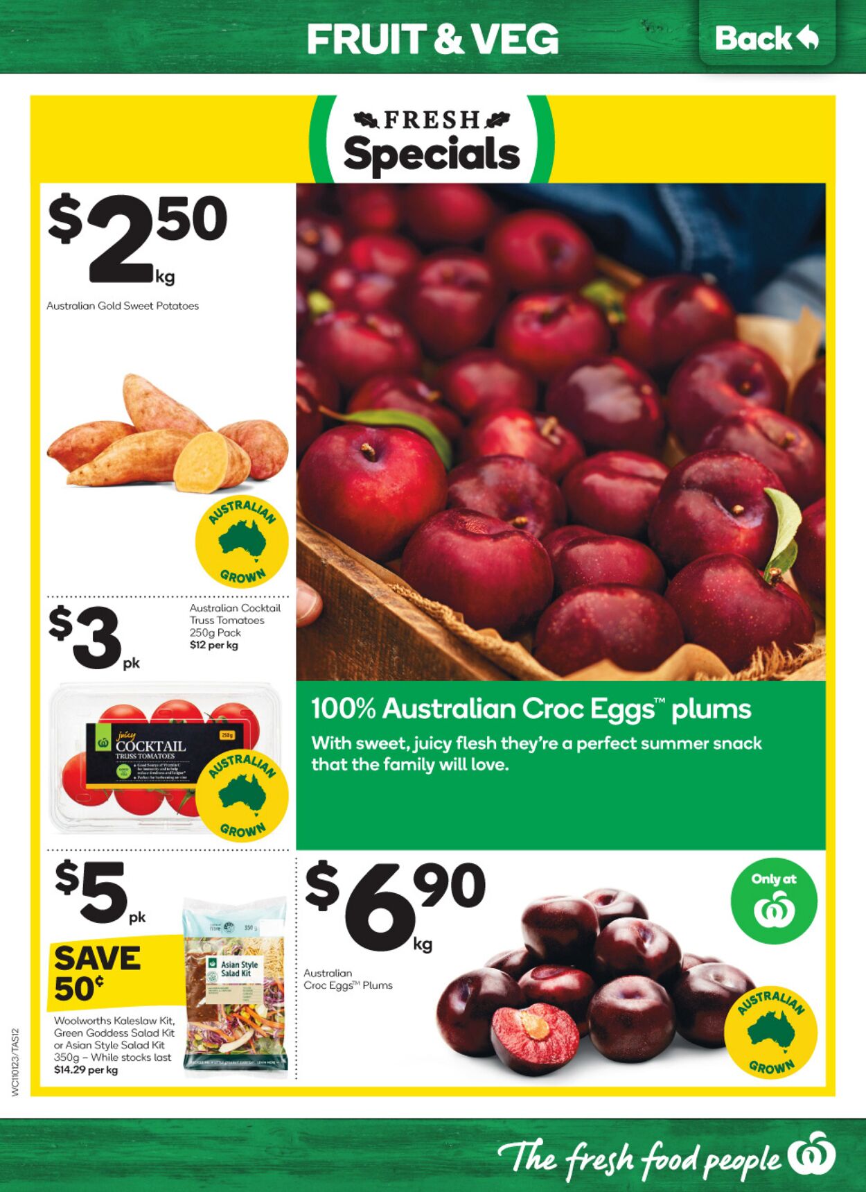 Catalogue Woolworths 11.01.2023 - 17.01.2023