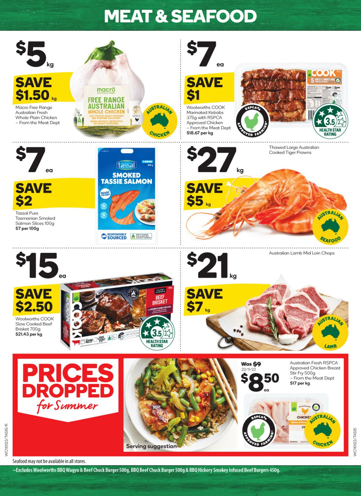 Catalogue Woolworths 11.01.2023 - 17.01.2023