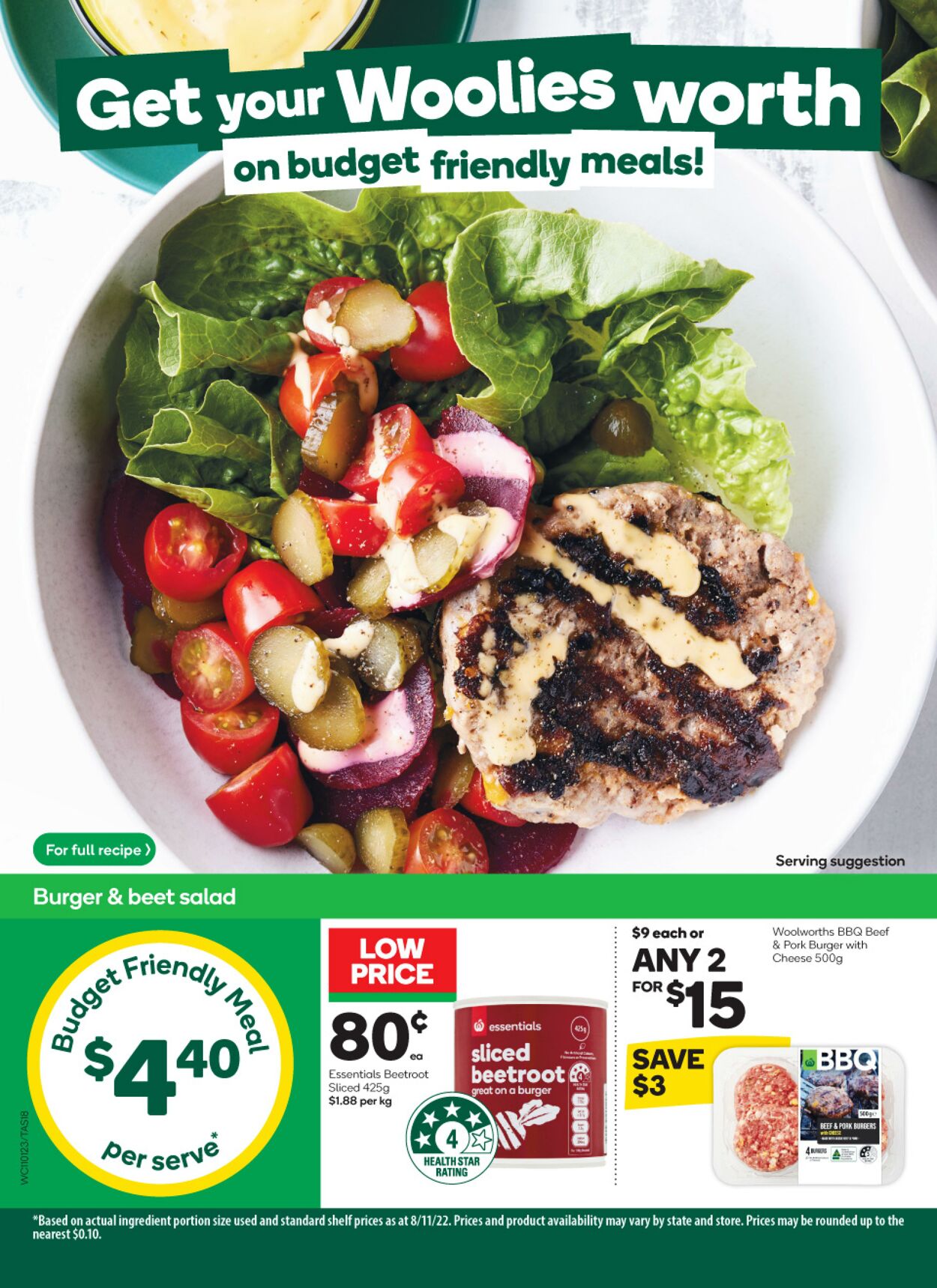 Catalogue Woolworths 11.01.2023 - 17.01.2023