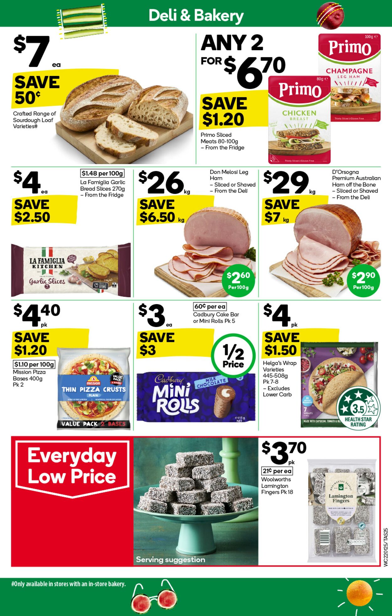 Catalogue Woolworths 22.01.2025 - 28.01.2025