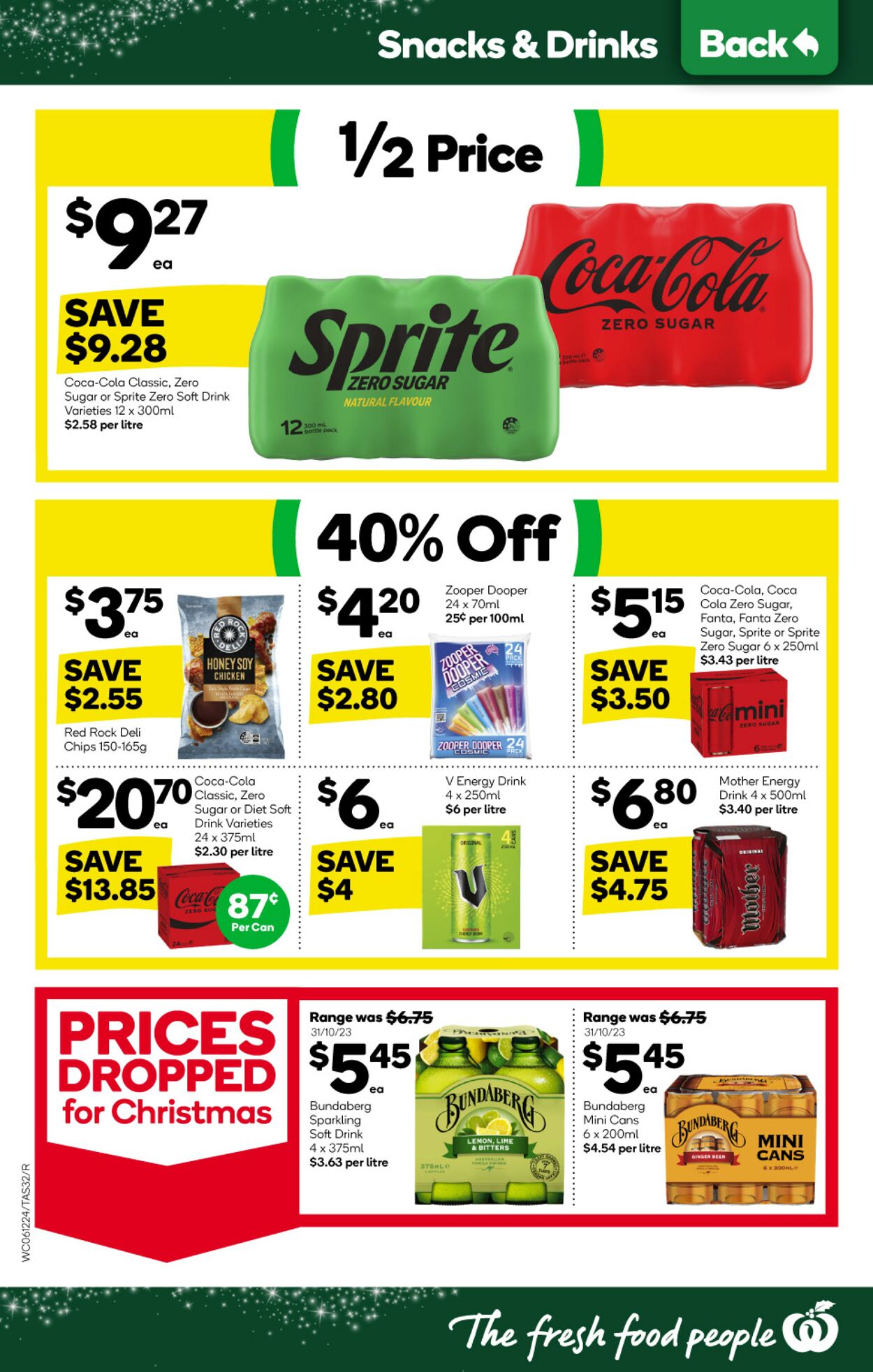 Catalogue Woolworths 06.12.2023 - 12.12.2023