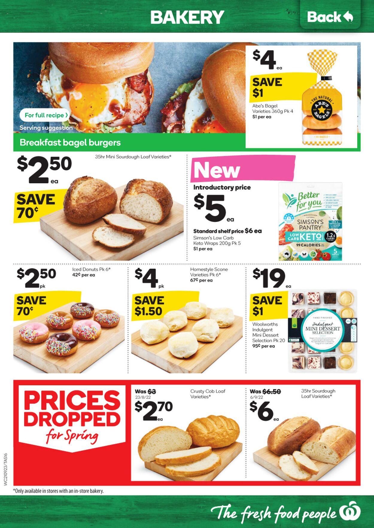 Catalogue Woolworths 21.09.2022 - 27.09.2022