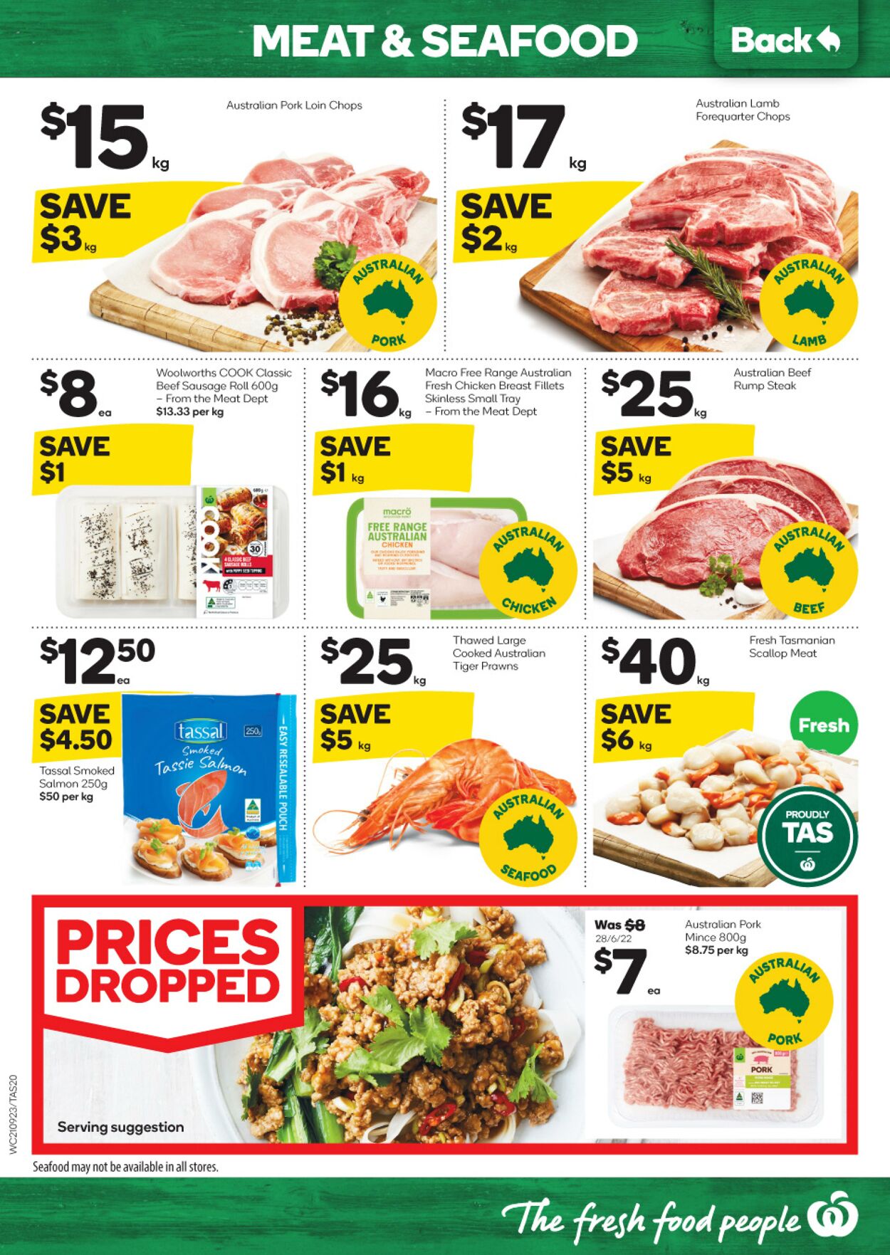 Catalogue Woolworths 21.09.2022 - 27.09.2022