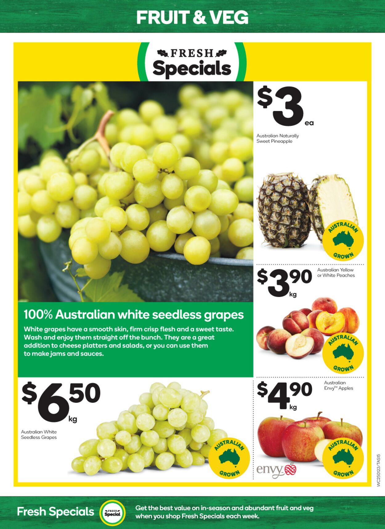 Catalogue Woolworths 25.01.2023 - 31.01.2023