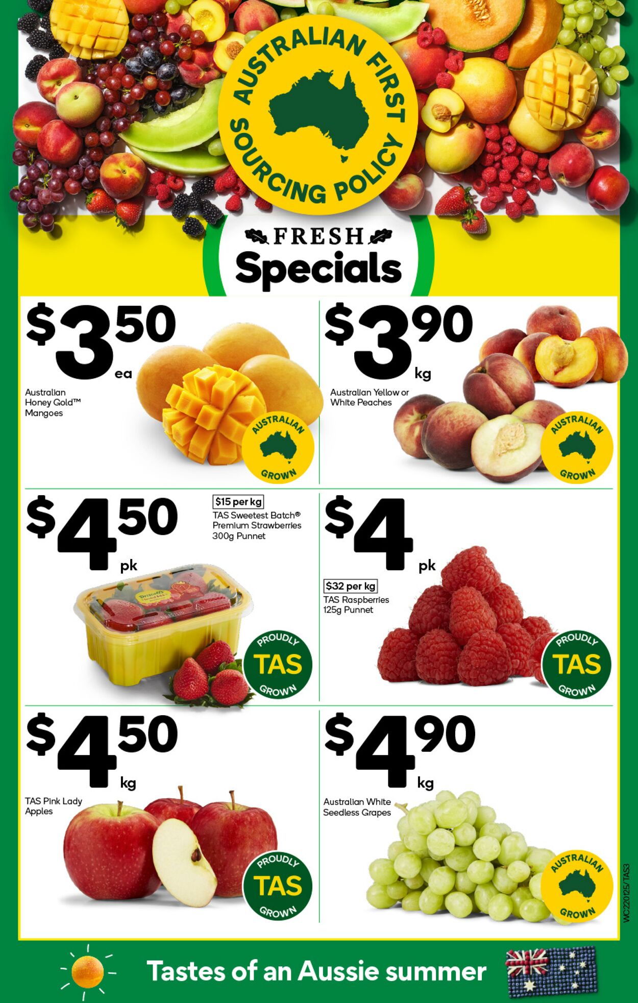 Catalogue Woolworths 22.01.2025 - 28.01.2025