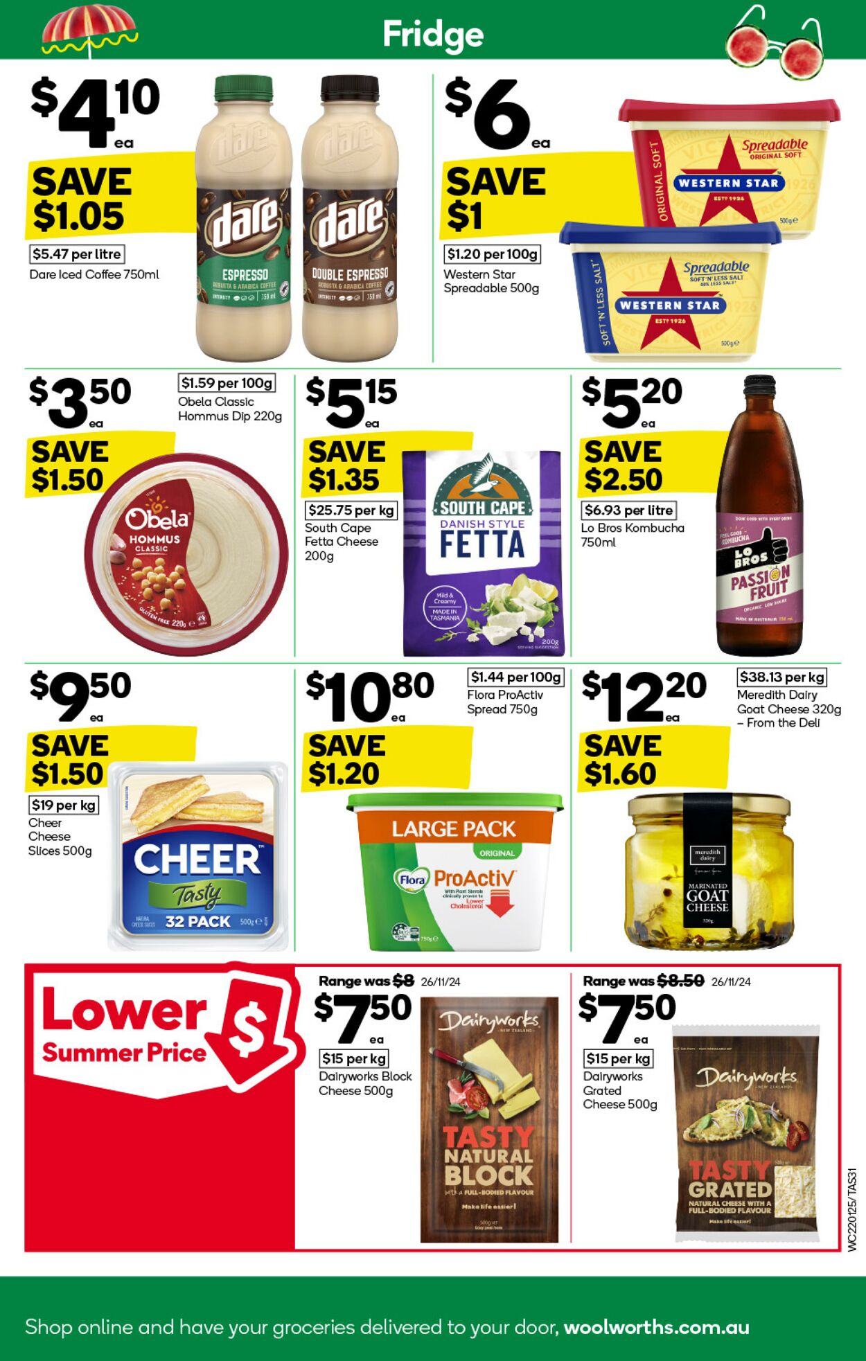 Catalogue Woolworths 22.01.2025 - 28.01.2025