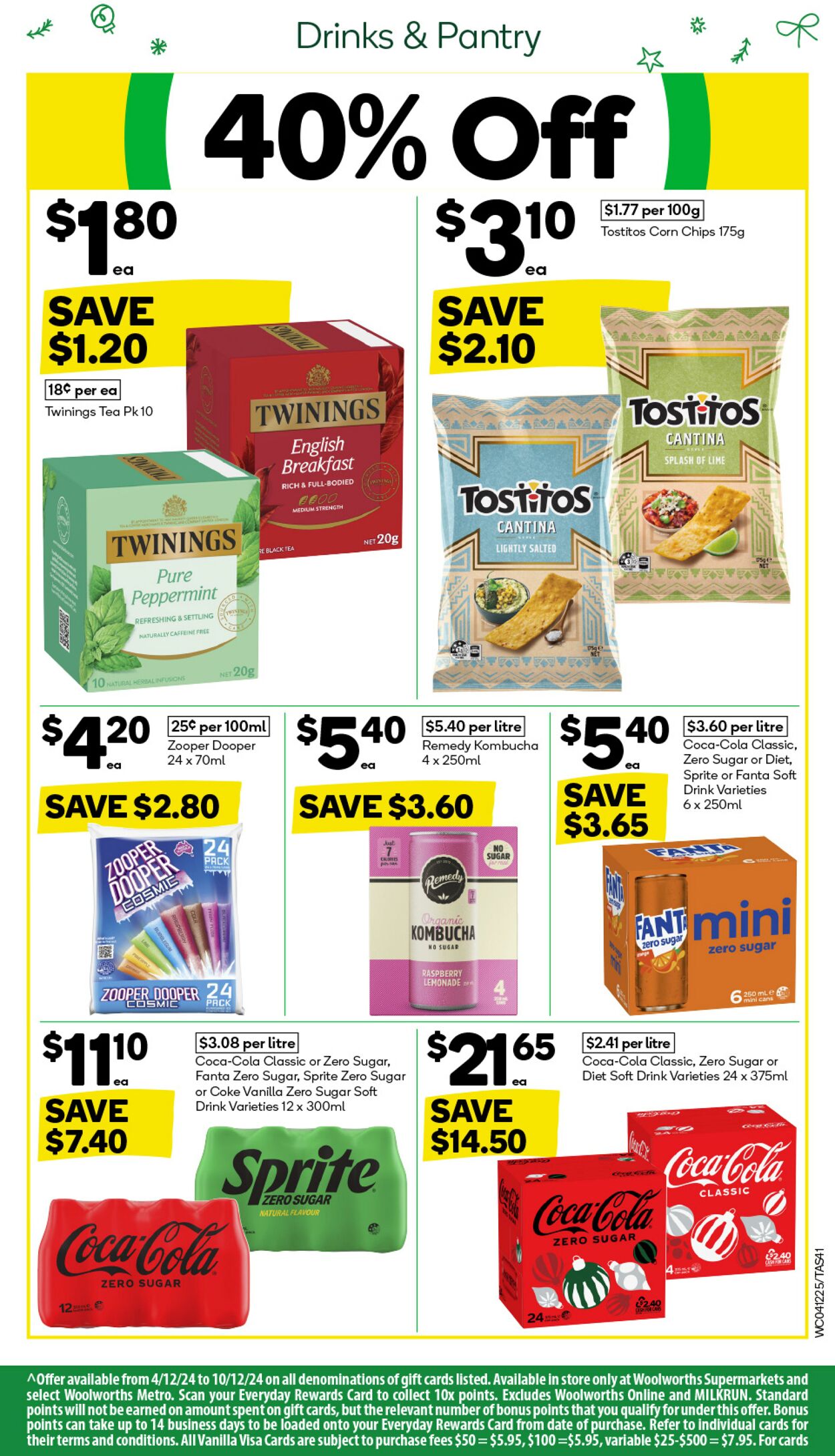 Catalogue Woolworths 04.12.2024 - 10.12.2024