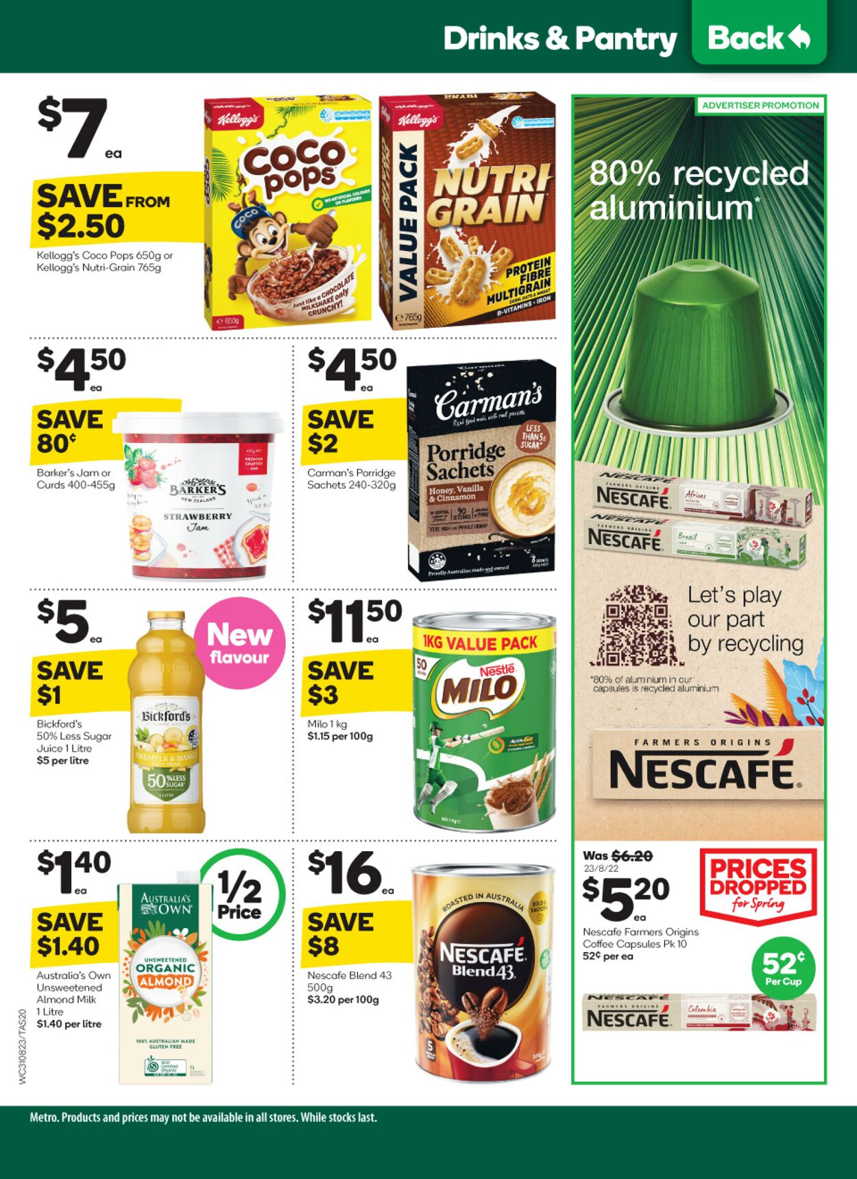 Catalogue Woolworths 31.08.2022 - 06.09.2022