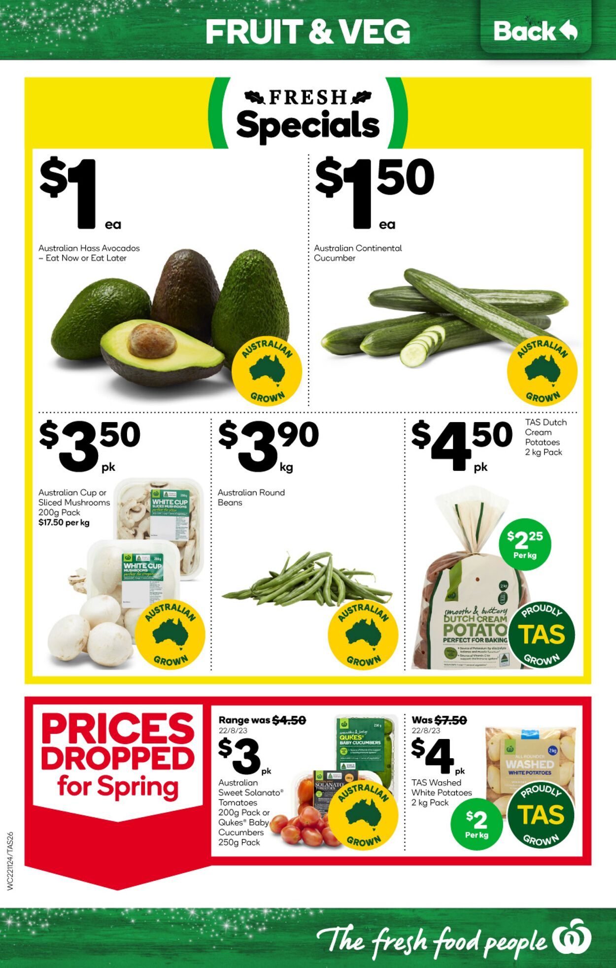 Catalogue Woolworths 22.11.2023 - 28.11.2023