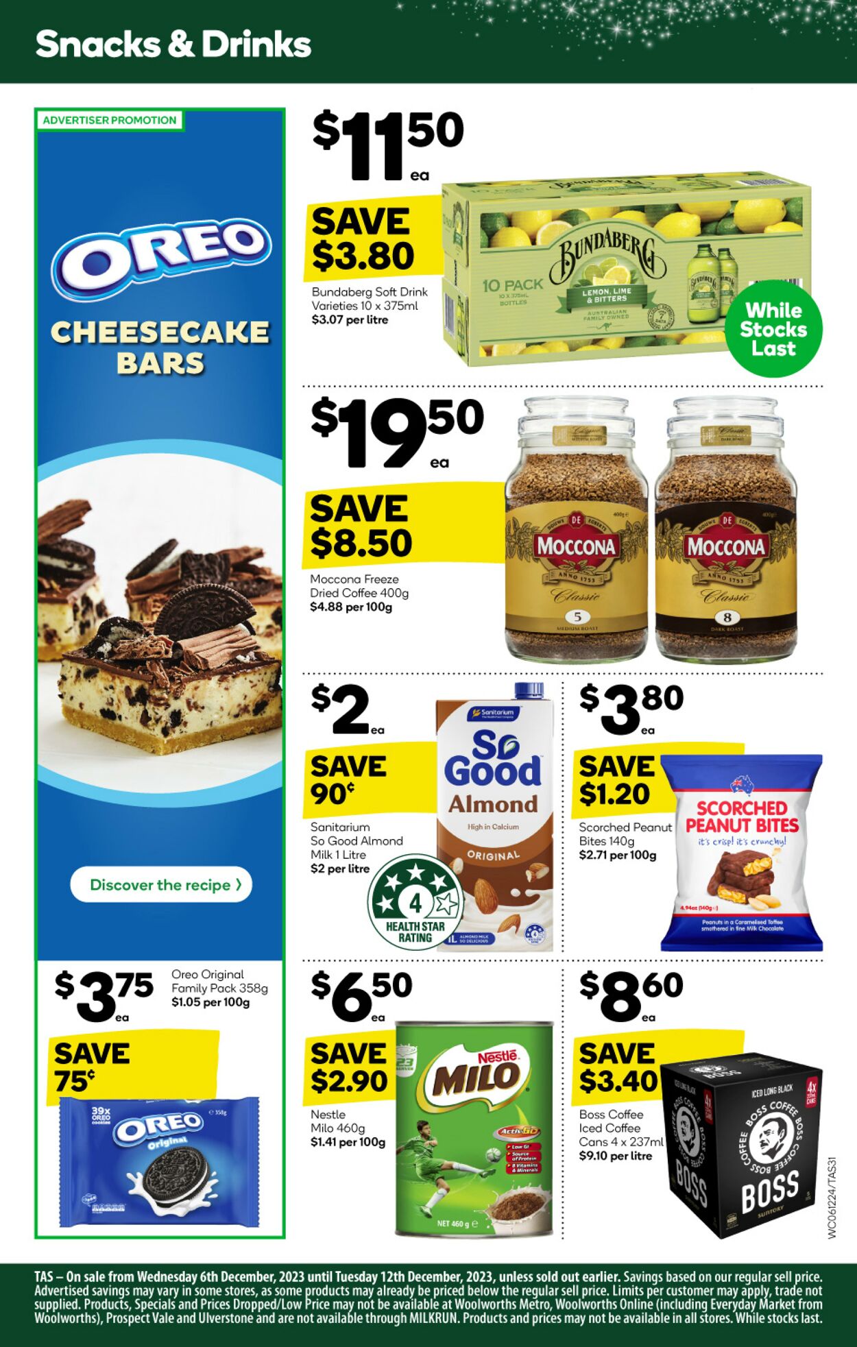 Catalogue Woolworths 06.12.2023 - 12.12.2023