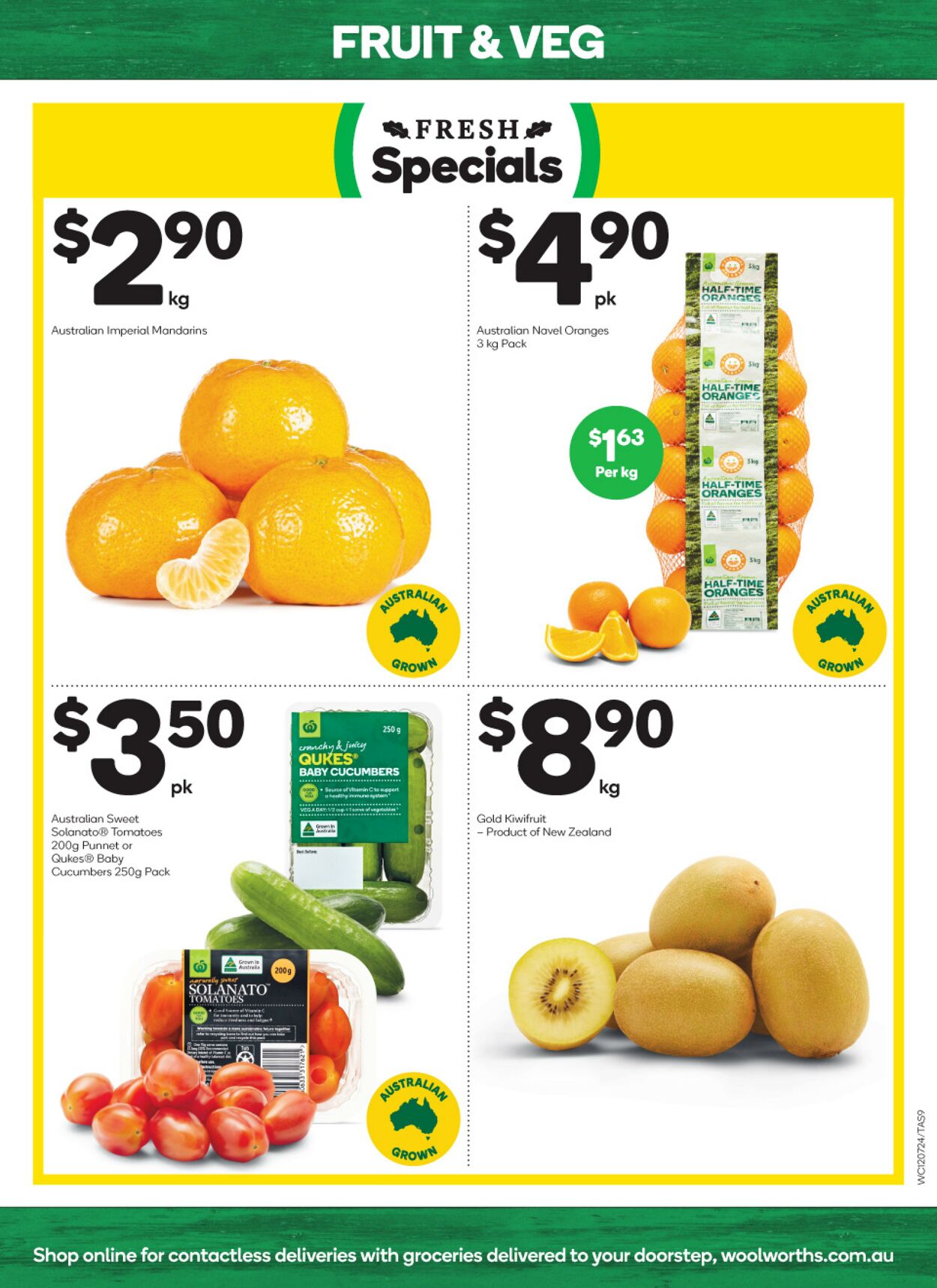 Catalogue Woolworths 12.07.2023 - 18.07.2023