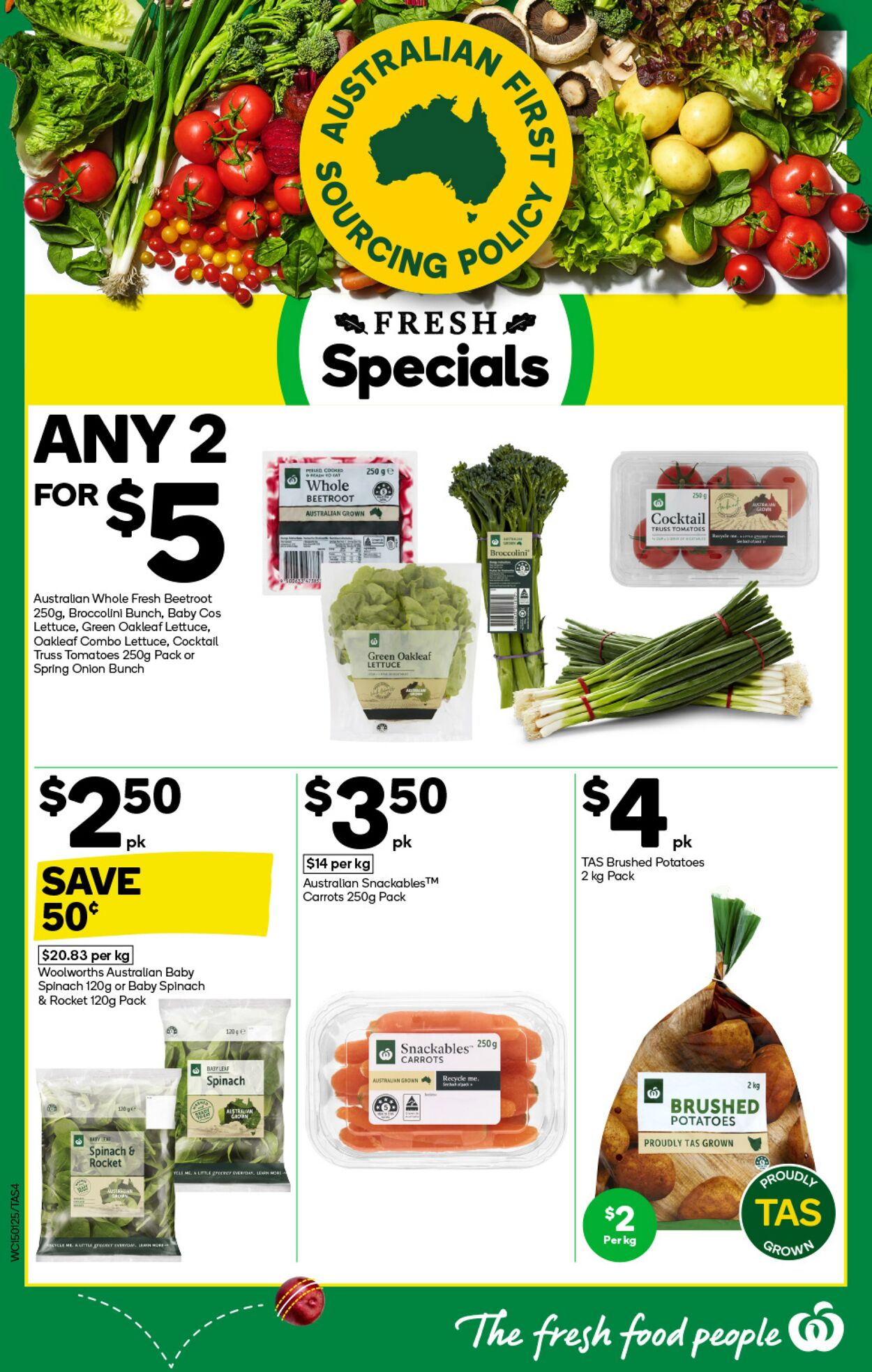 Catalogue Woolworths 15.01.2025 - 21.01.2025