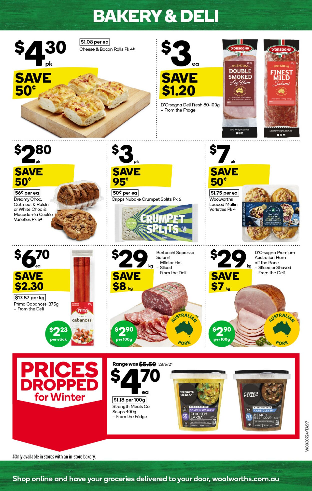 Catalogue Woolworths 03.07.2024 - 09.07.2024