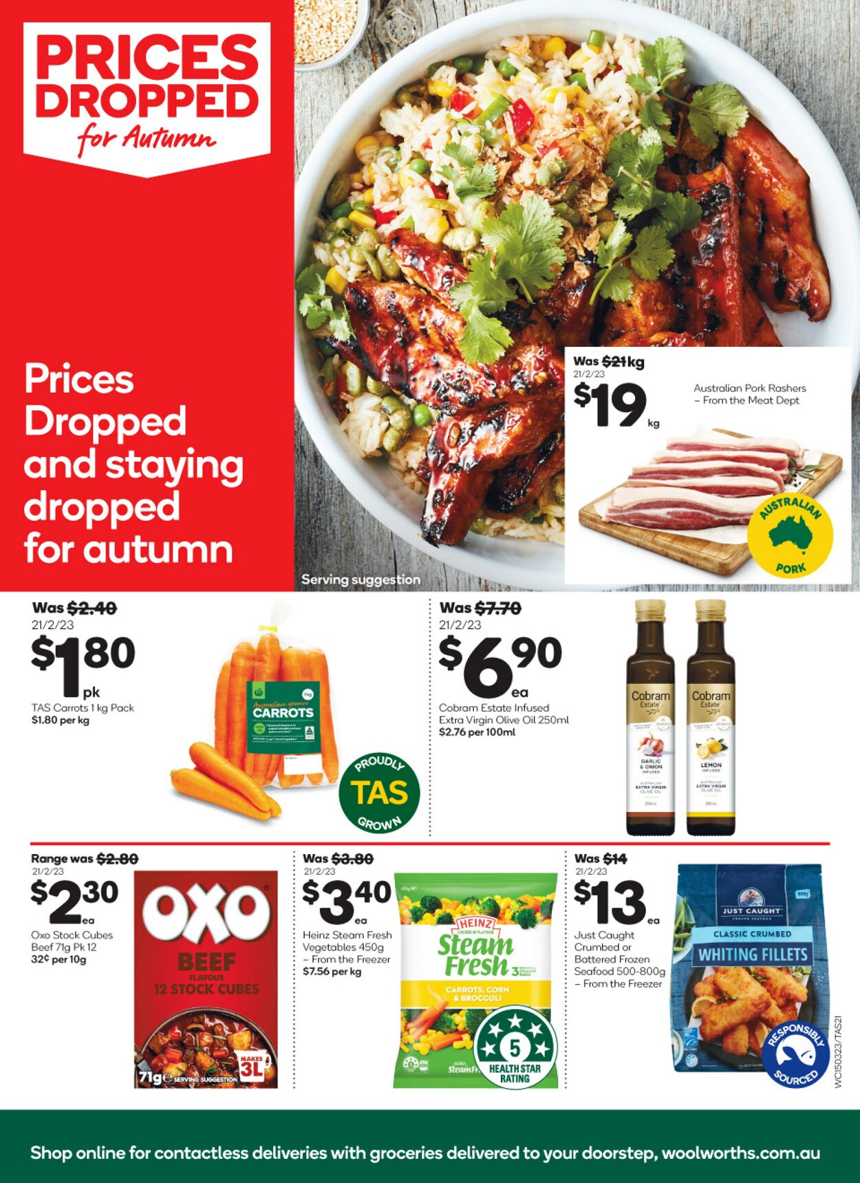 Catalogue Woolworths 15.03.2023 - 21.03.2023