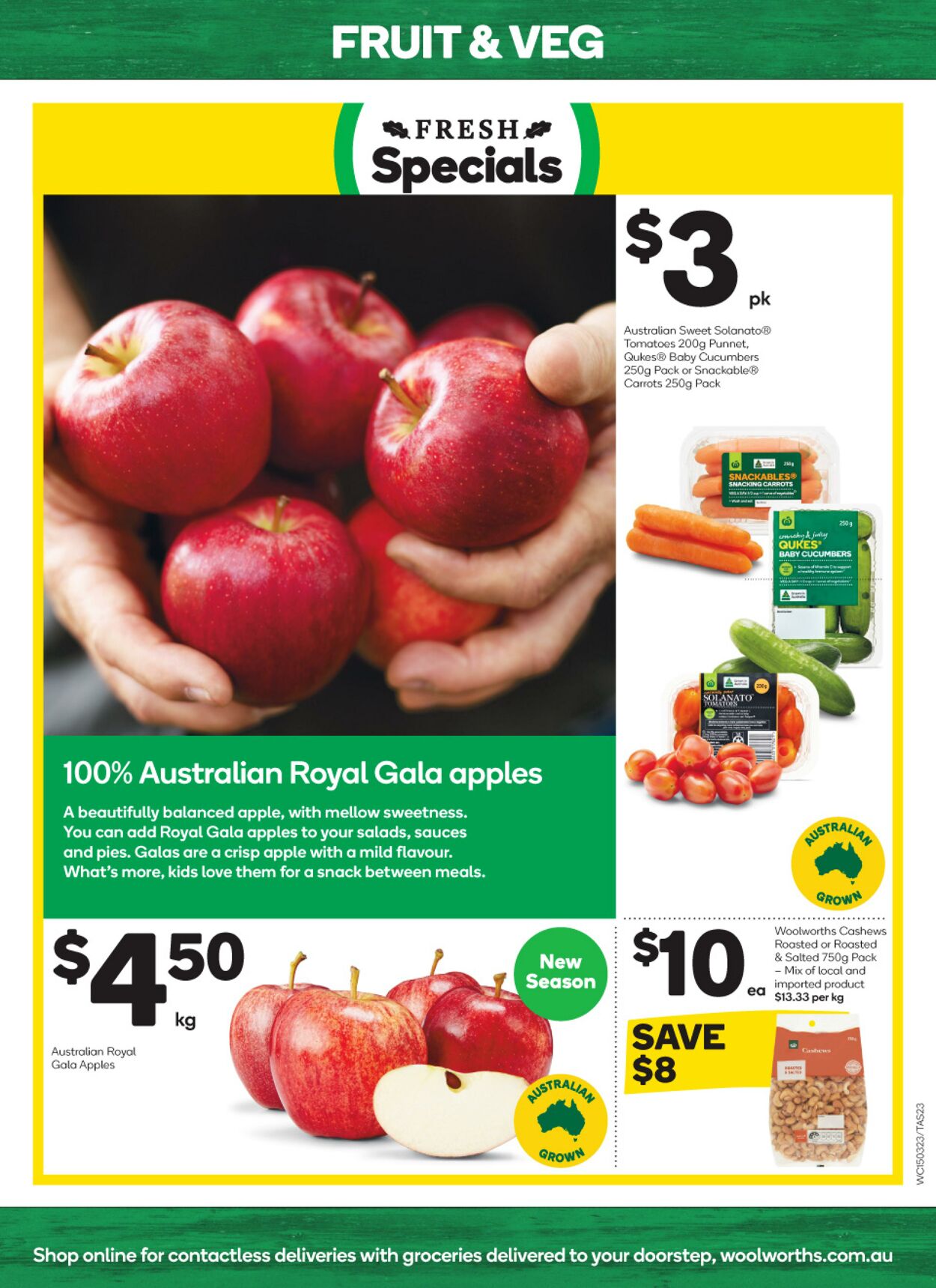 Catalogue Woolworths 15.03.2023 - 21.03.2023