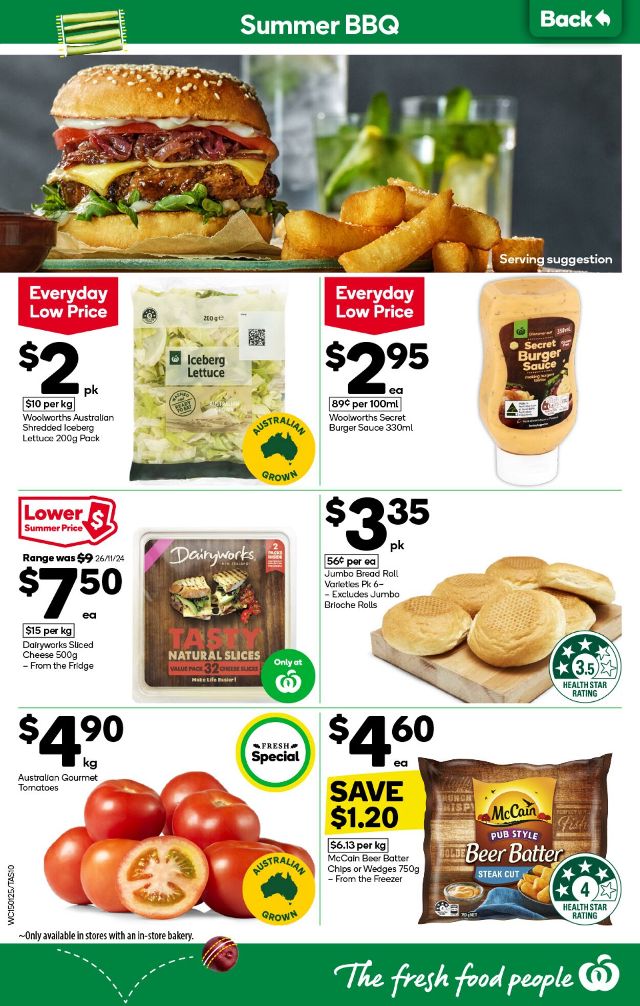 Catalogue Woolworths 15.01.2025 - 21.01.2025