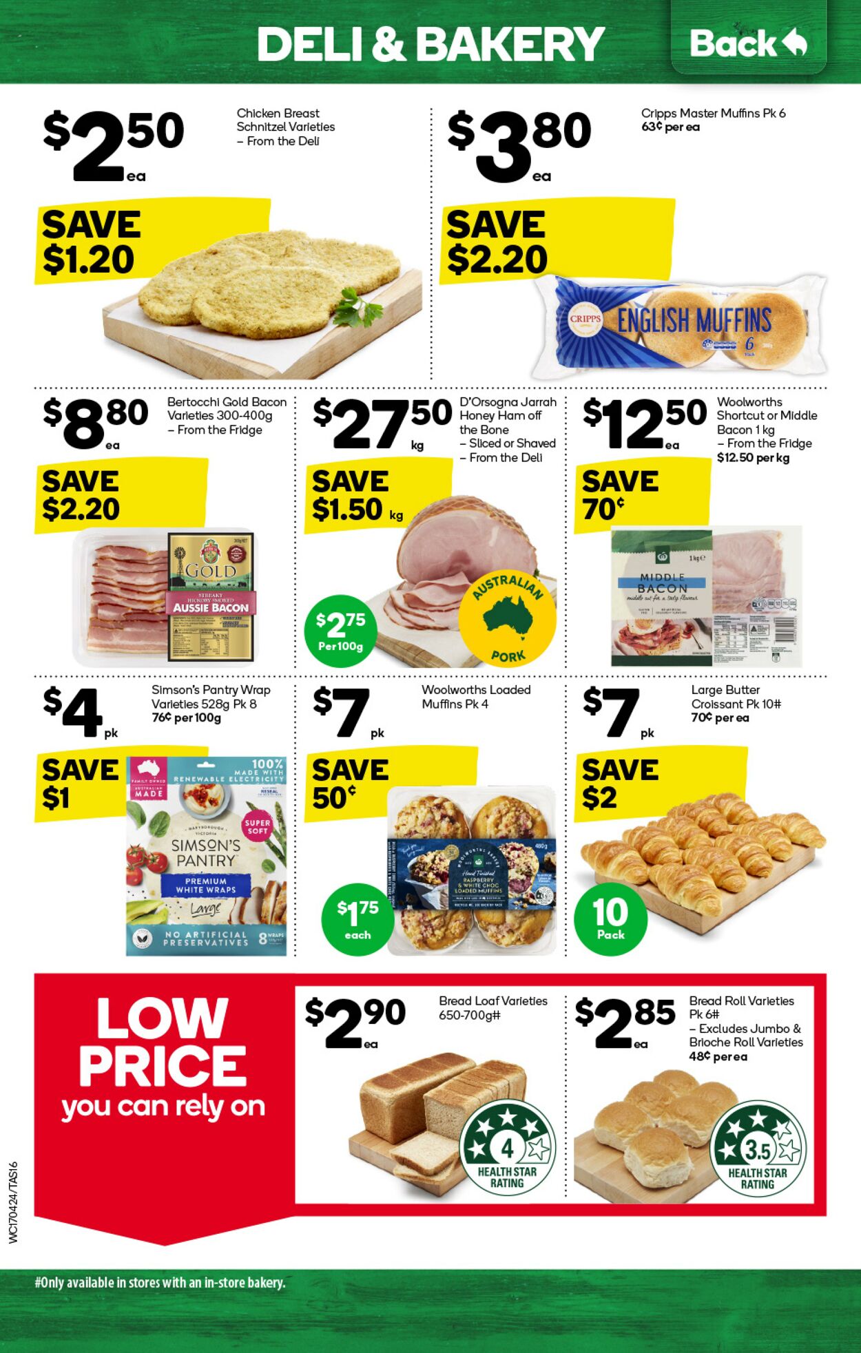 Catalogue Woolworths 17.04.2024 - 23.04.2024