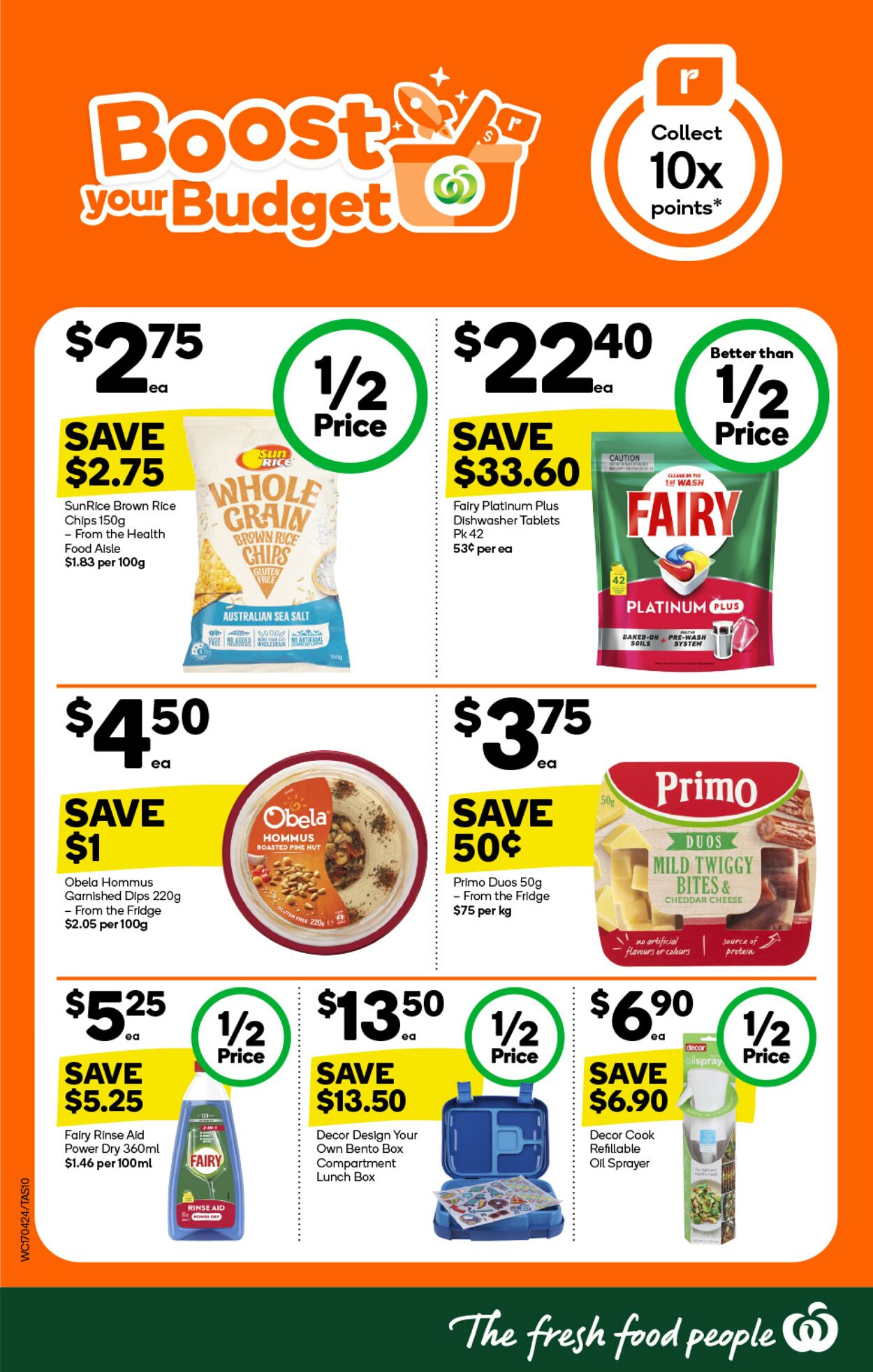 Catalogue Woolworths 17.04.2024 - 23.04.2024